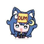 Moonlittle "Dum" Sticker