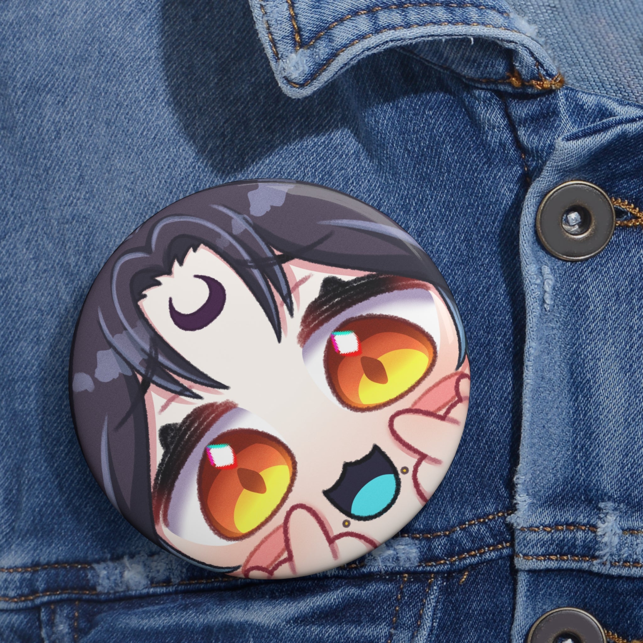Sereana Chibi Pin Button