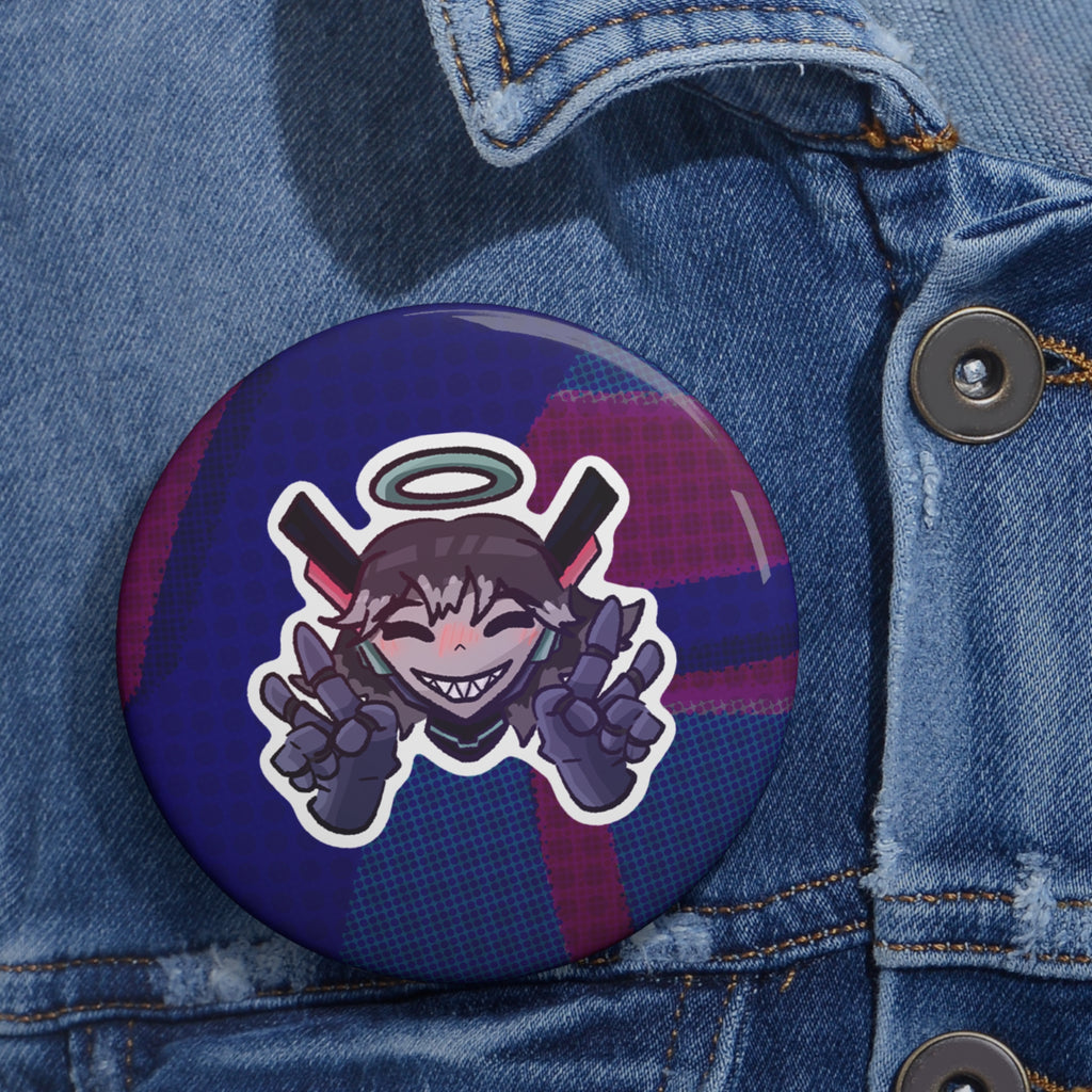 ZieglerByte "Peace Out!" Button Pin