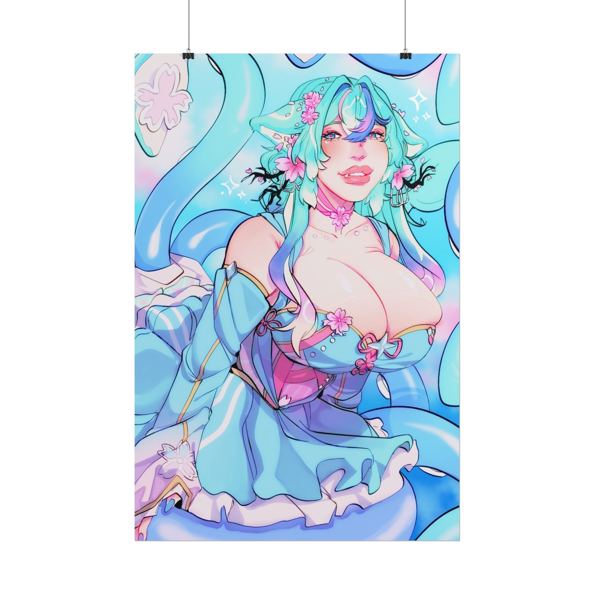 Eggie Weggie "Blossom Tide" Poster