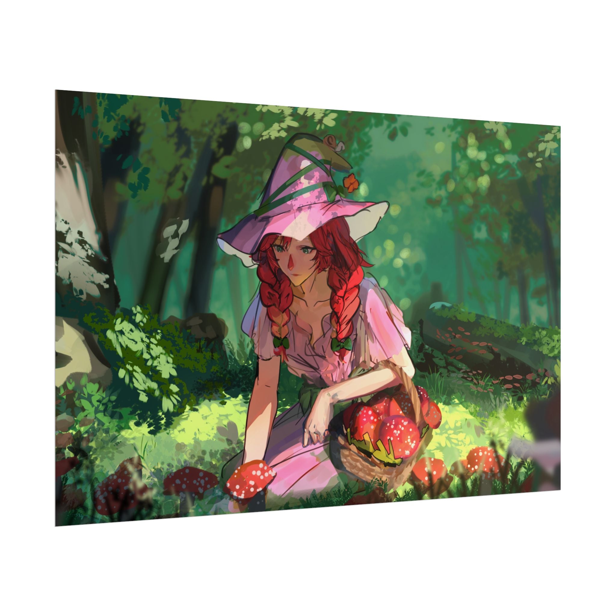 Gnomie "Gardening" Poster