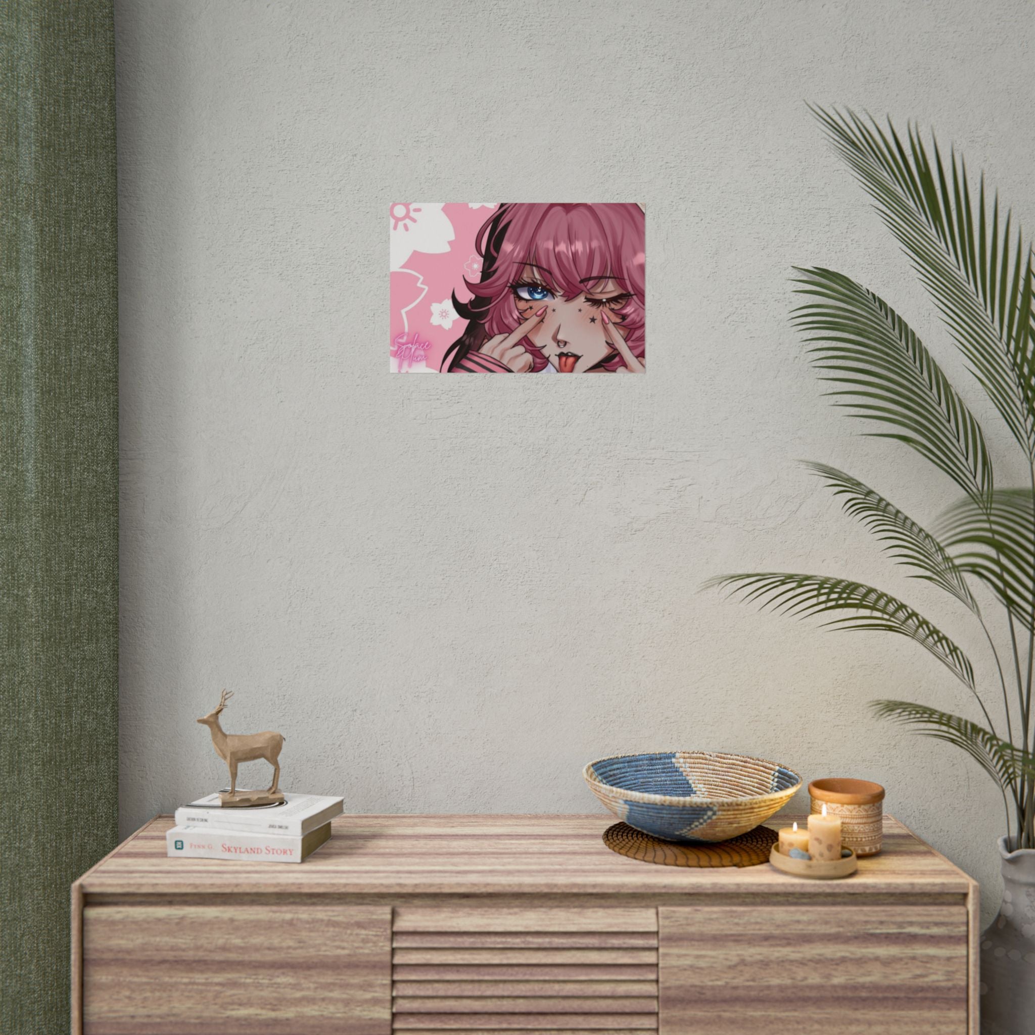 Solace Plum "Blep" Poster