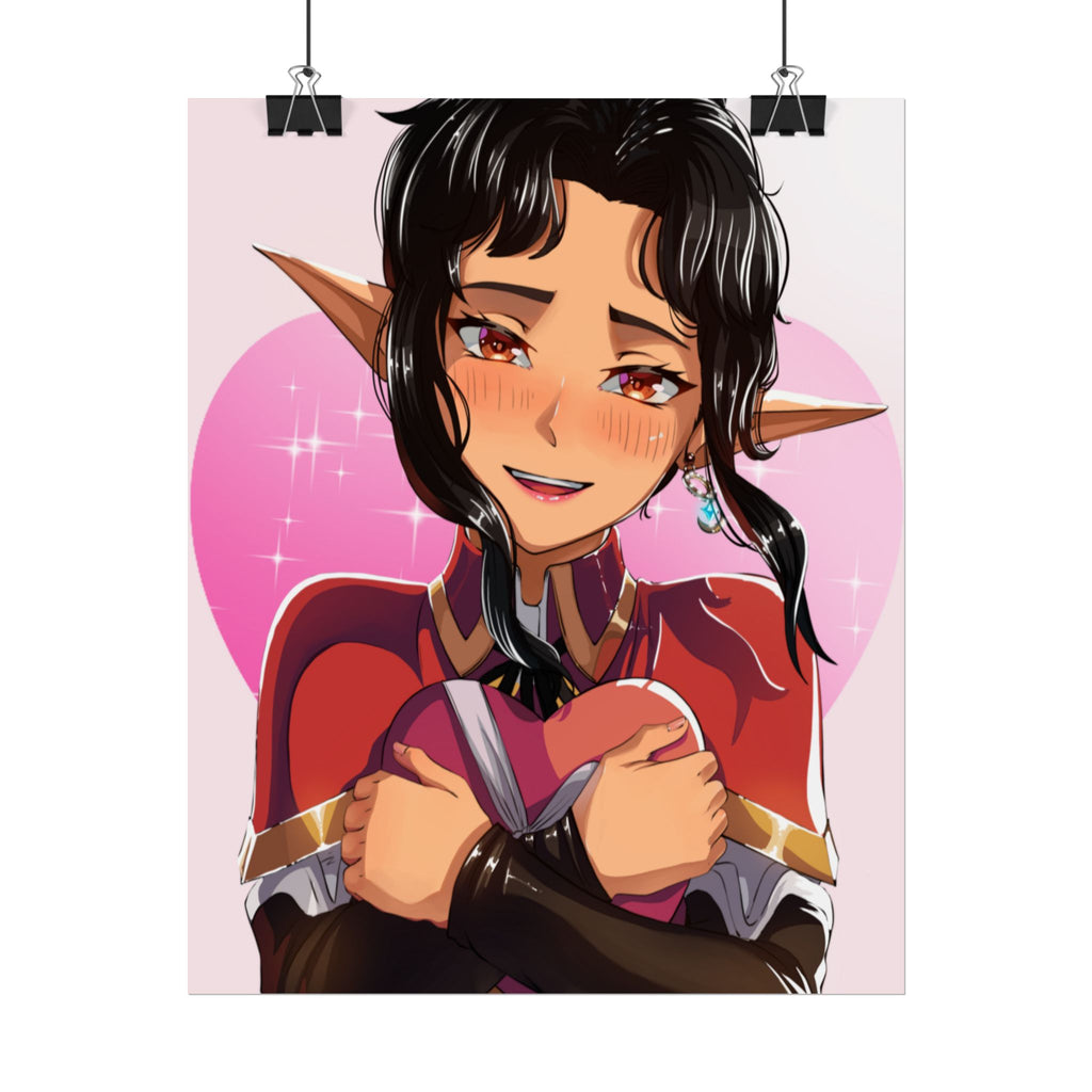 LadyKnightLynk "Love Heart" Poster