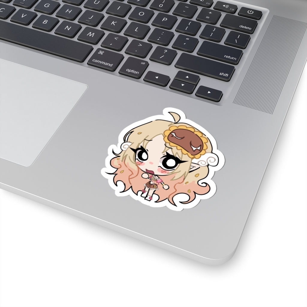 Concerned Momo Morning Sticker