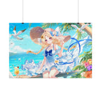 Momo Morning Beach Trip Poster