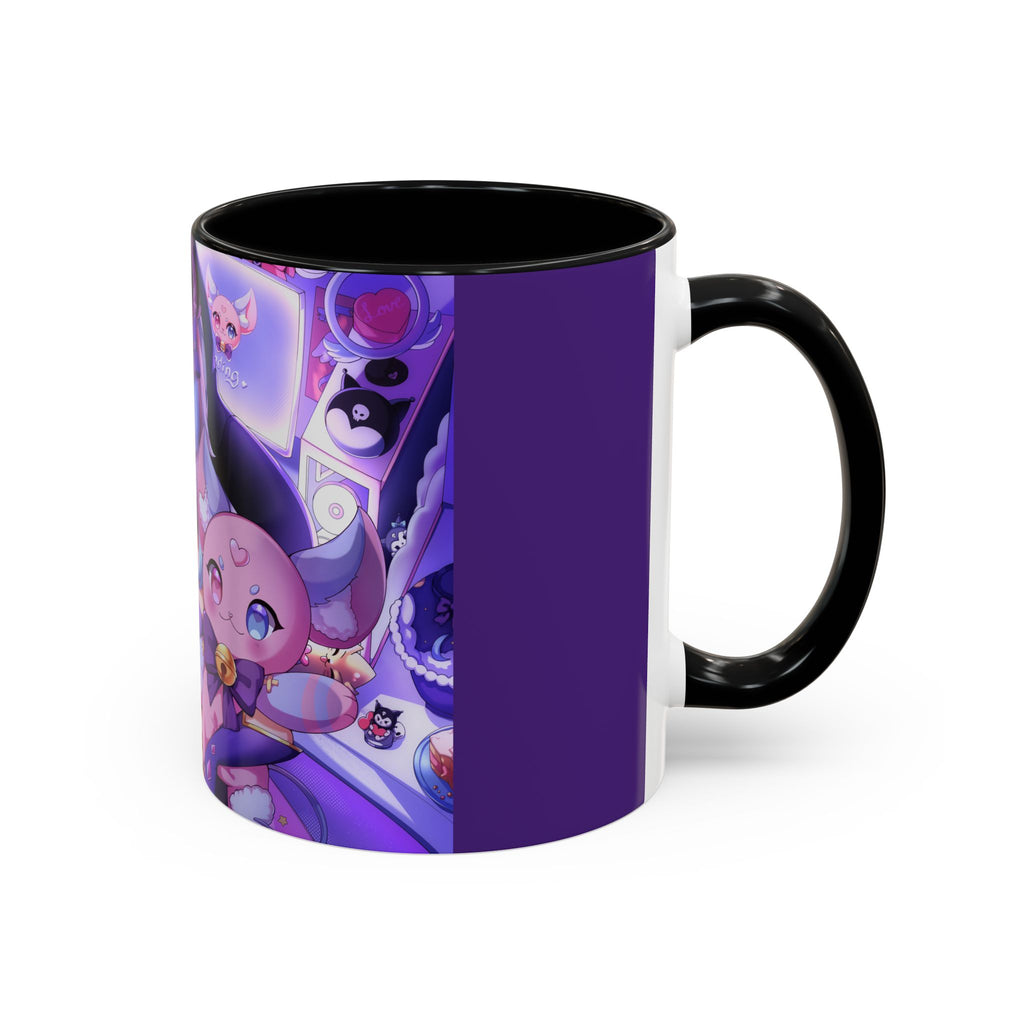 "Time To Stream!" Nighty Neko Mug