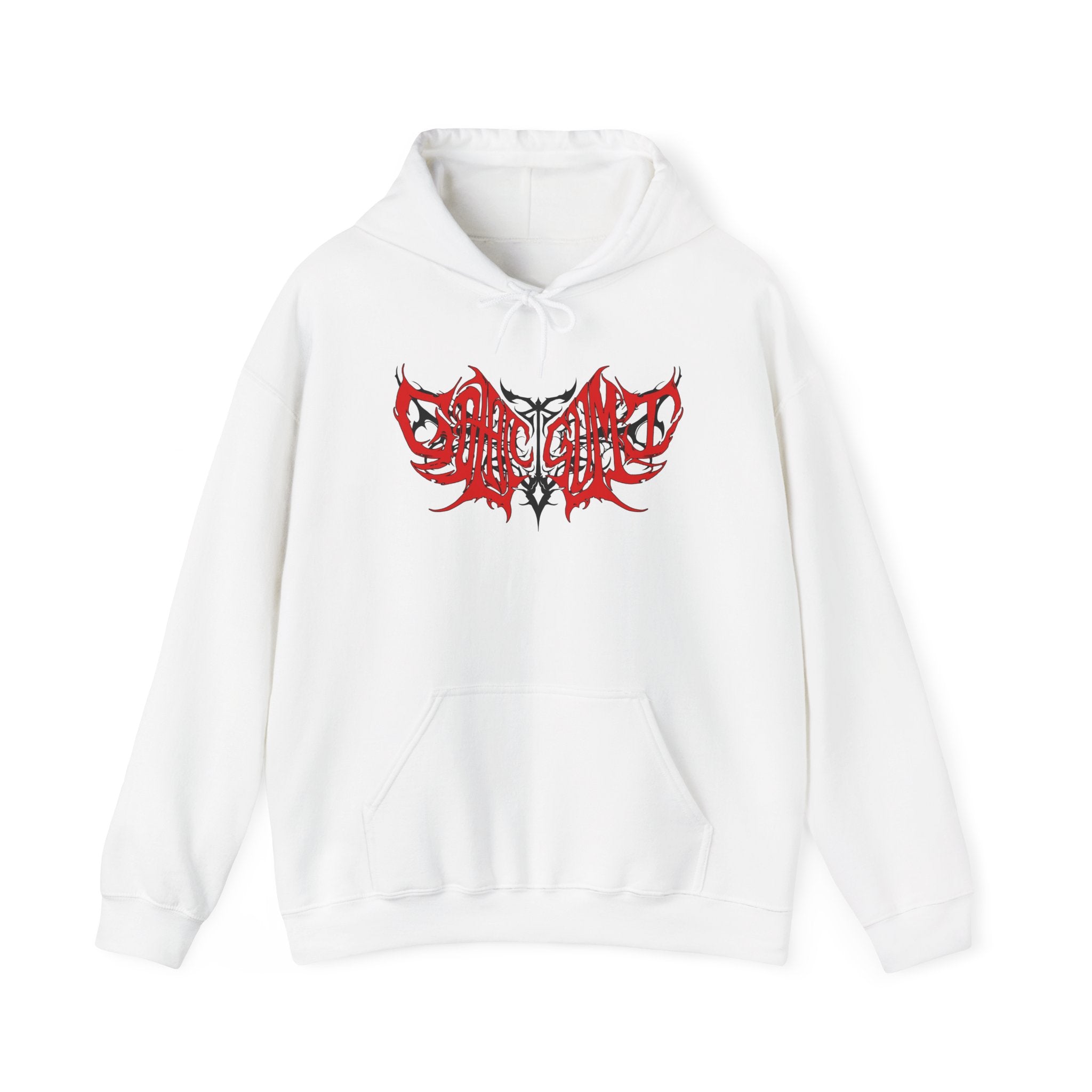 Gothic Gumi Metal Logo Hoodie