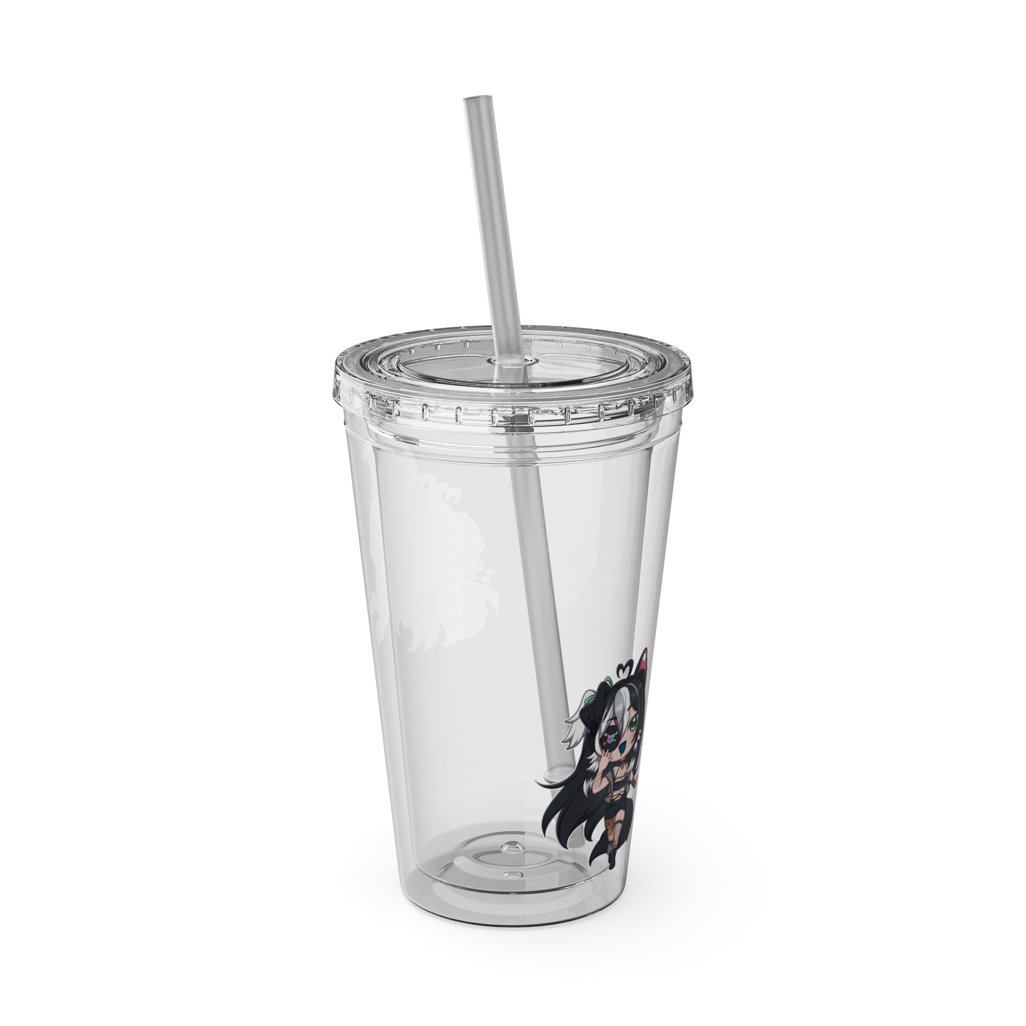 dognamedKats "Chibi Friends" Acrylic Tumbler