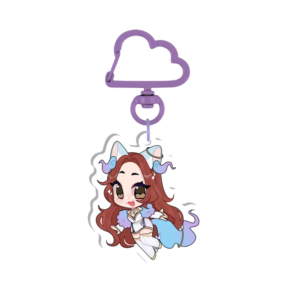 bluenovavtuber "Chibi" Keychain