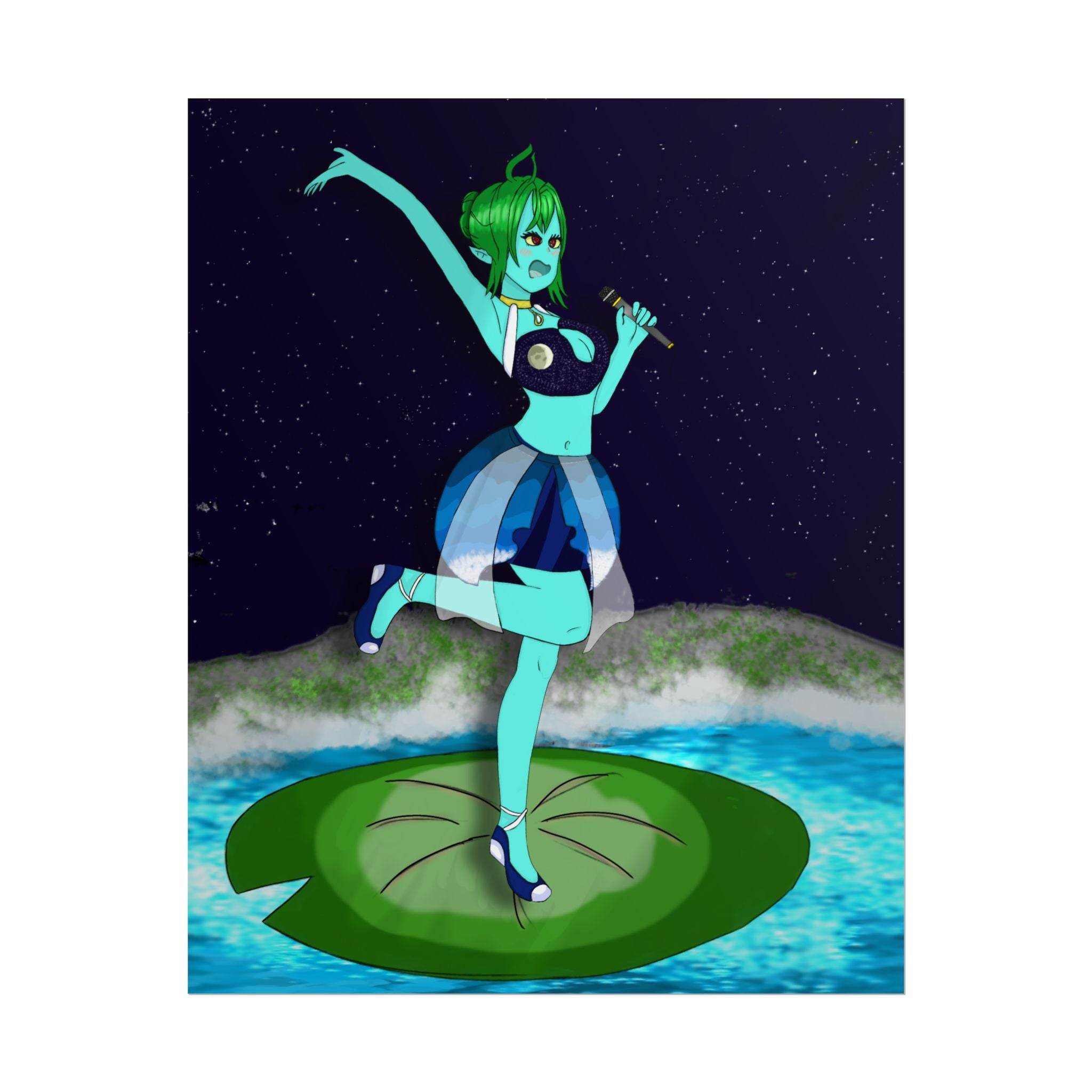 RainDropyTV "Lilypad Idol" Poster