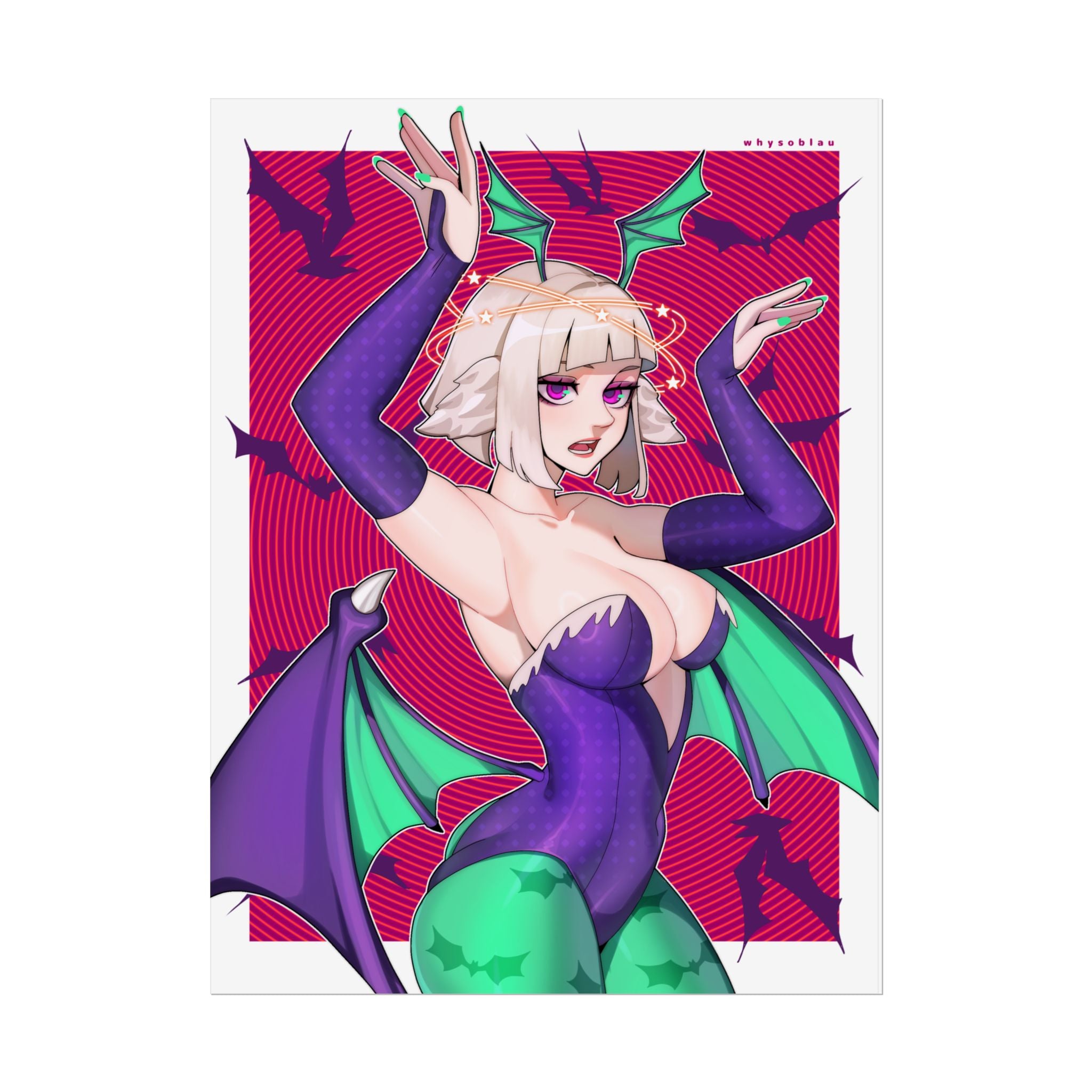 Bobamai “Devilish Pose” Poster