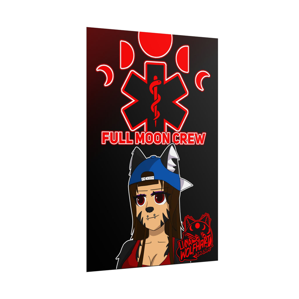 LunarLycanthrope "Full Moon Crew" Poster