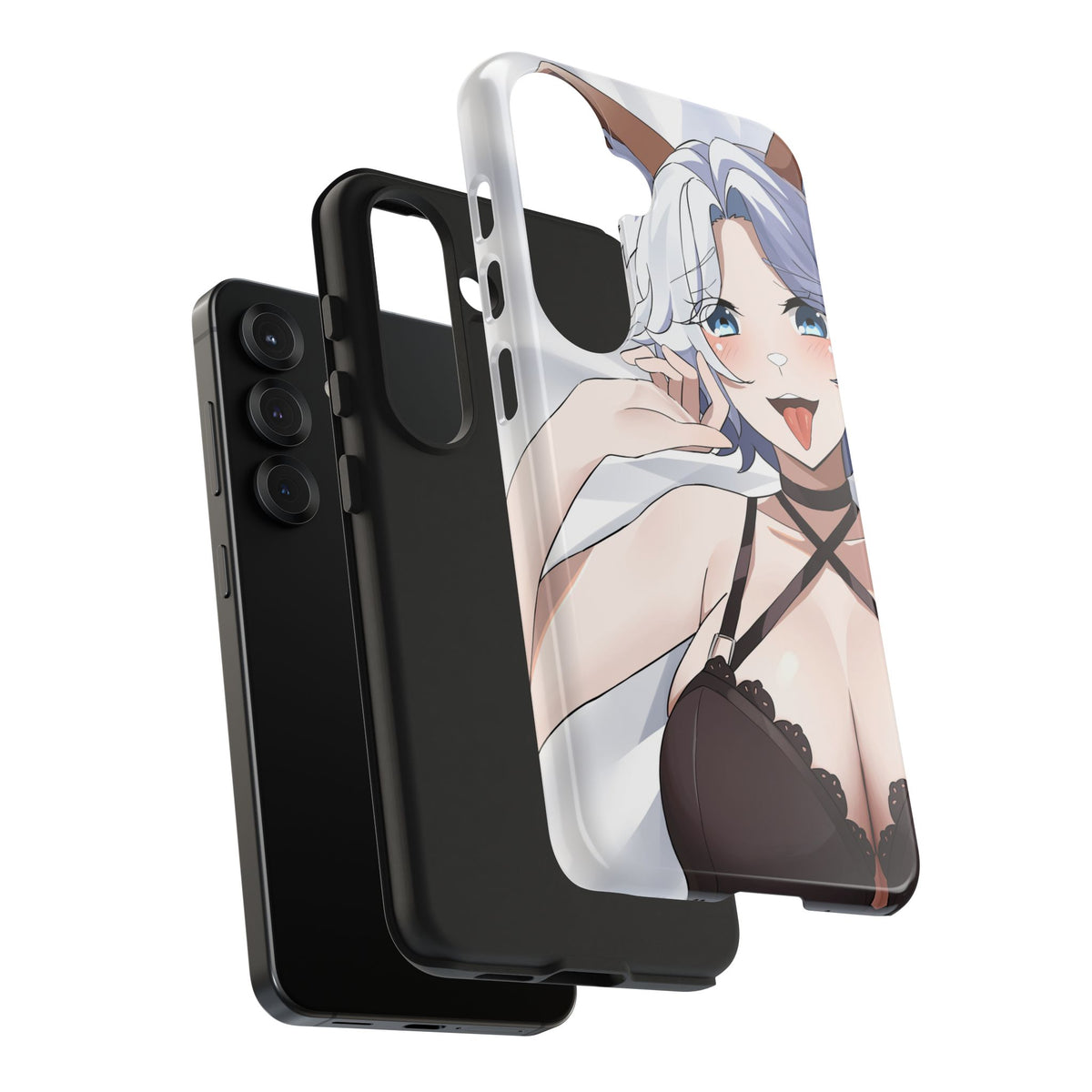 hauntedcorgi "Tongue Out" Phone Case
