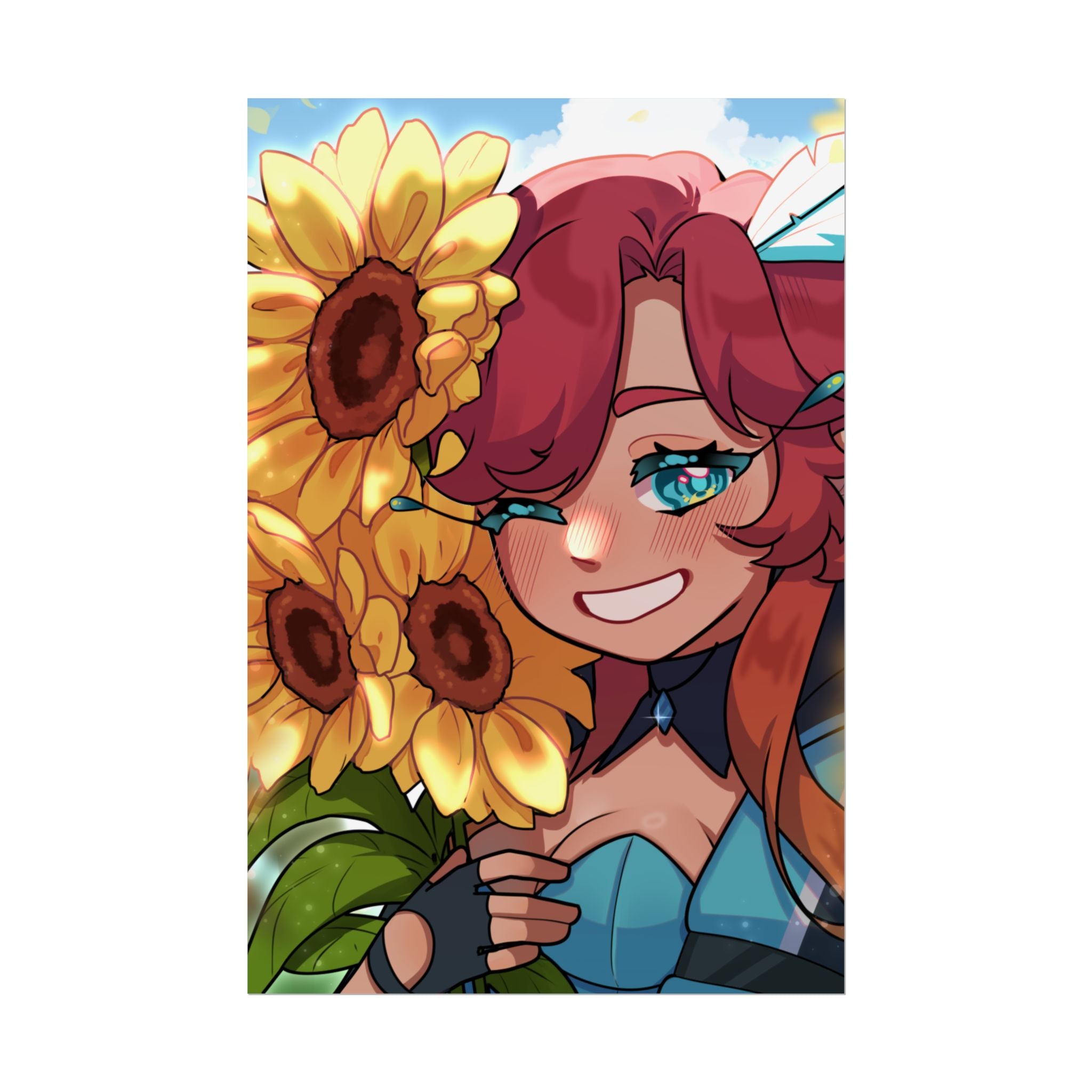 Pheonix Kadi "Sunflower Love" Print