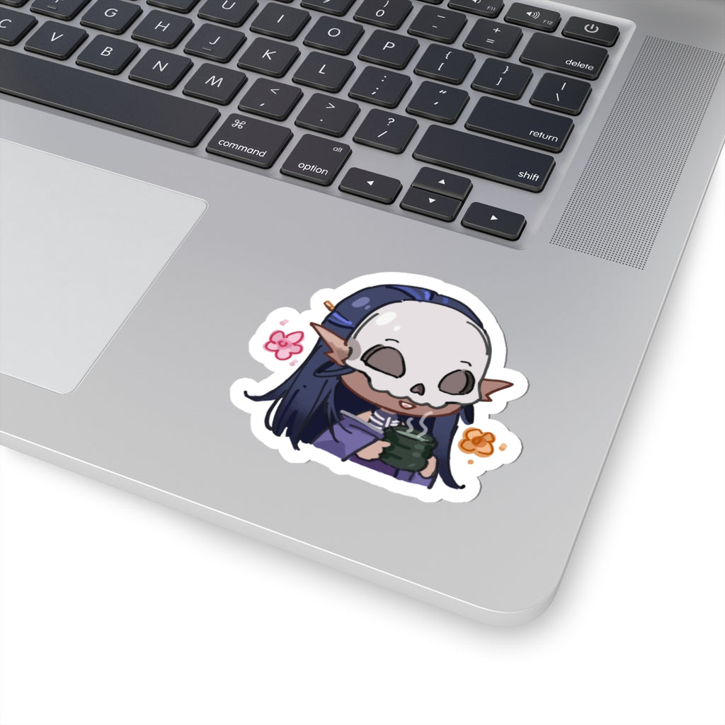 mourningvenus "Tea Sipping" Sticker