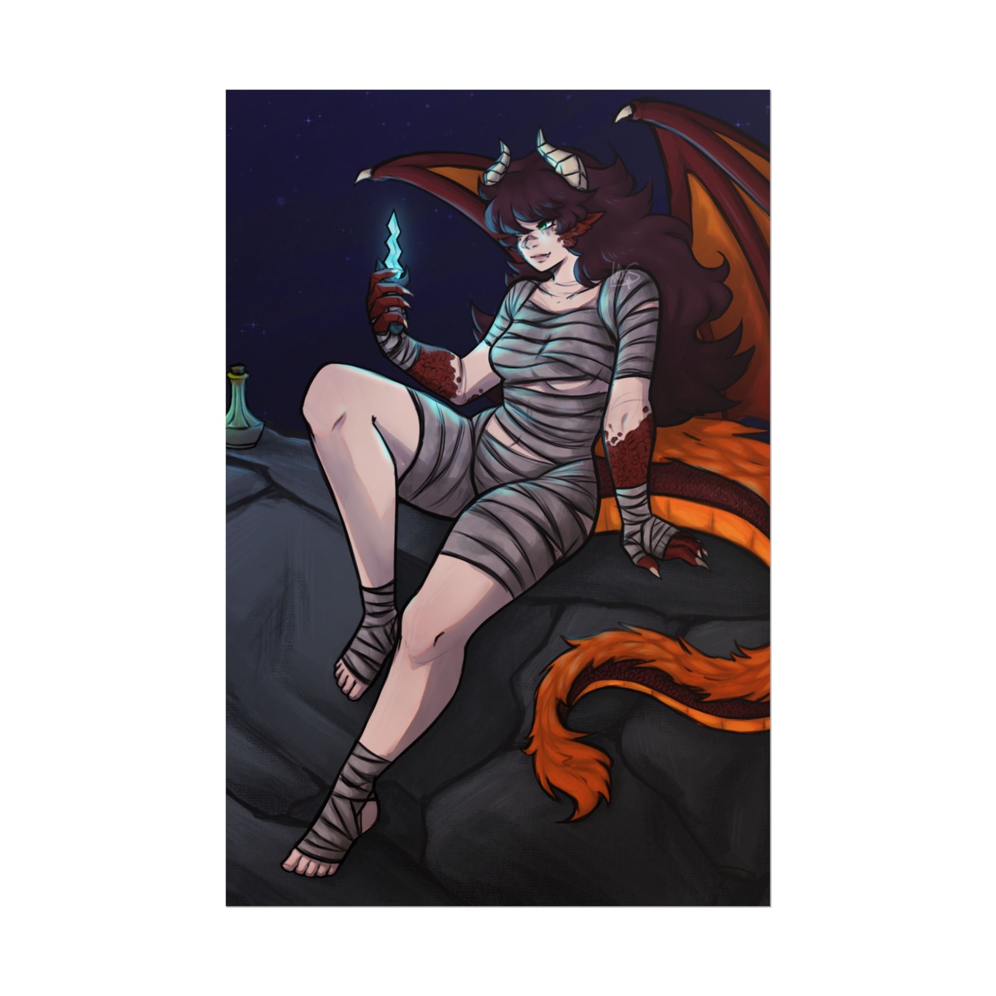 reddragon69069 "Wrapped Up" Poster
