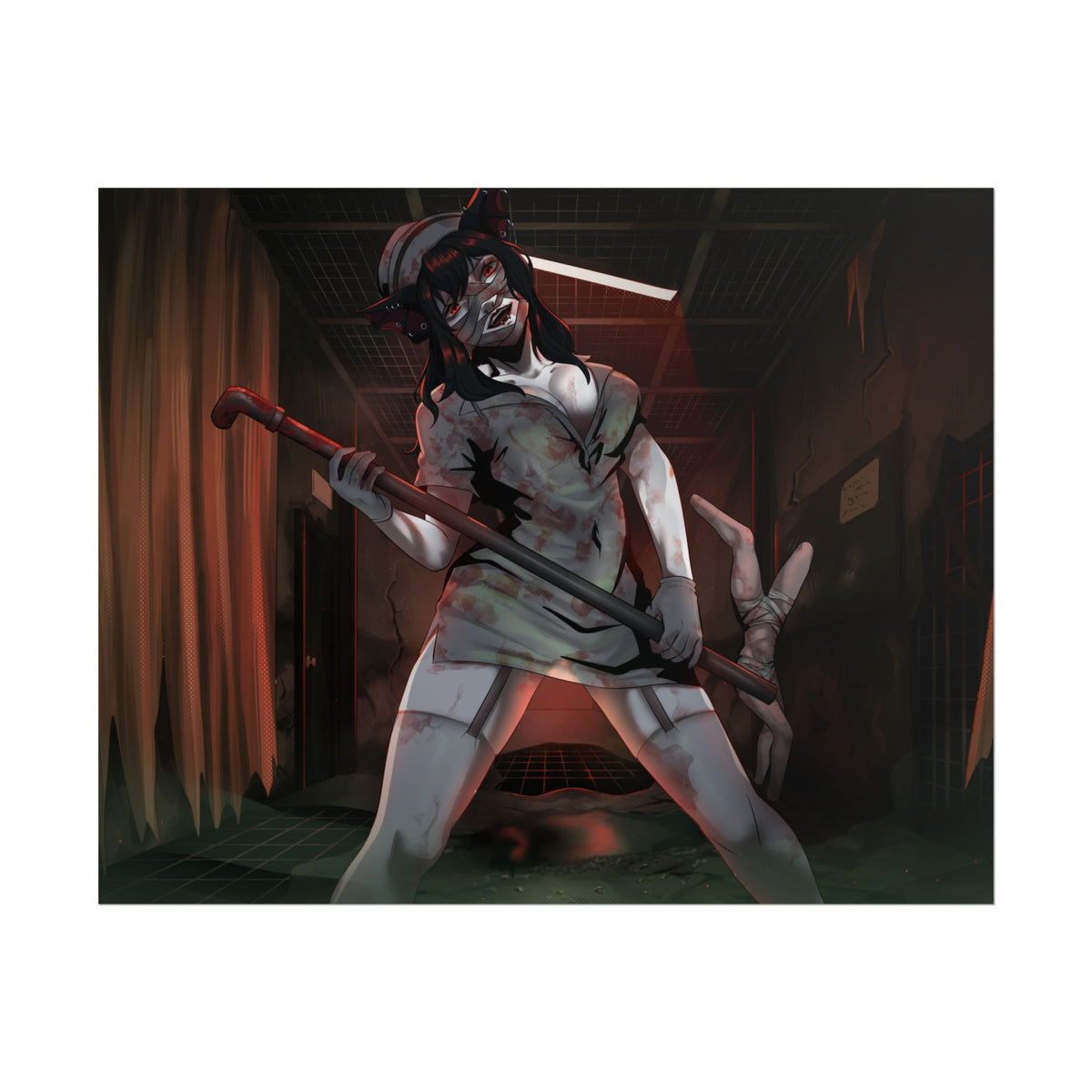 Mirophi "Halloween Nurse" Poster