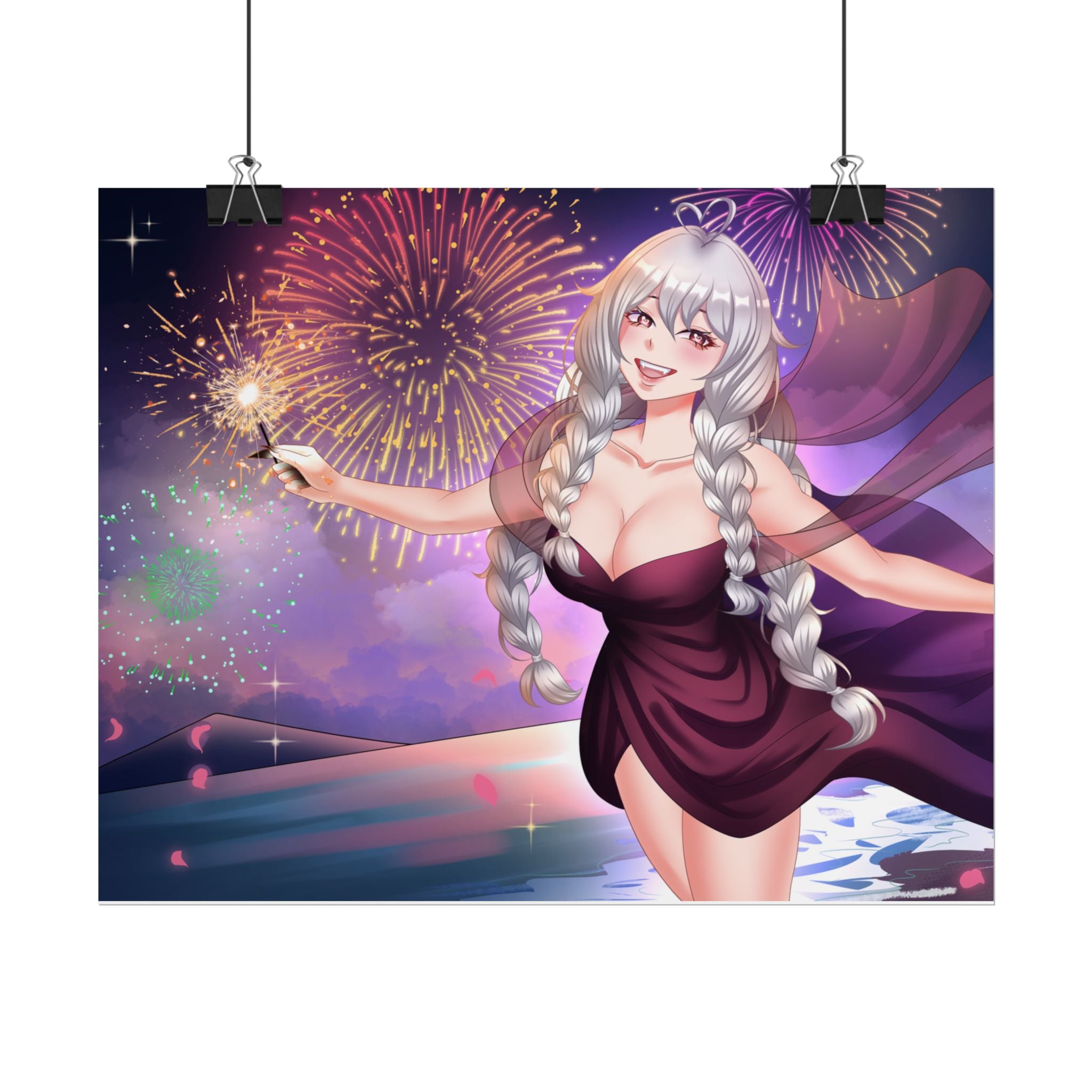 Marruwuchan "Fireworks" Poster