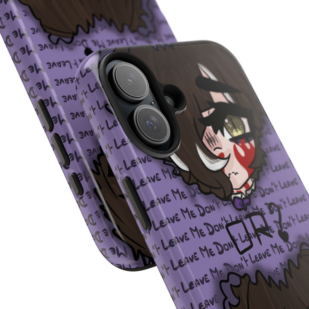 Renée Lysobore "Me or Them" Phone Case