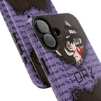 Renée Lysobore "Me or Them" Phone Case