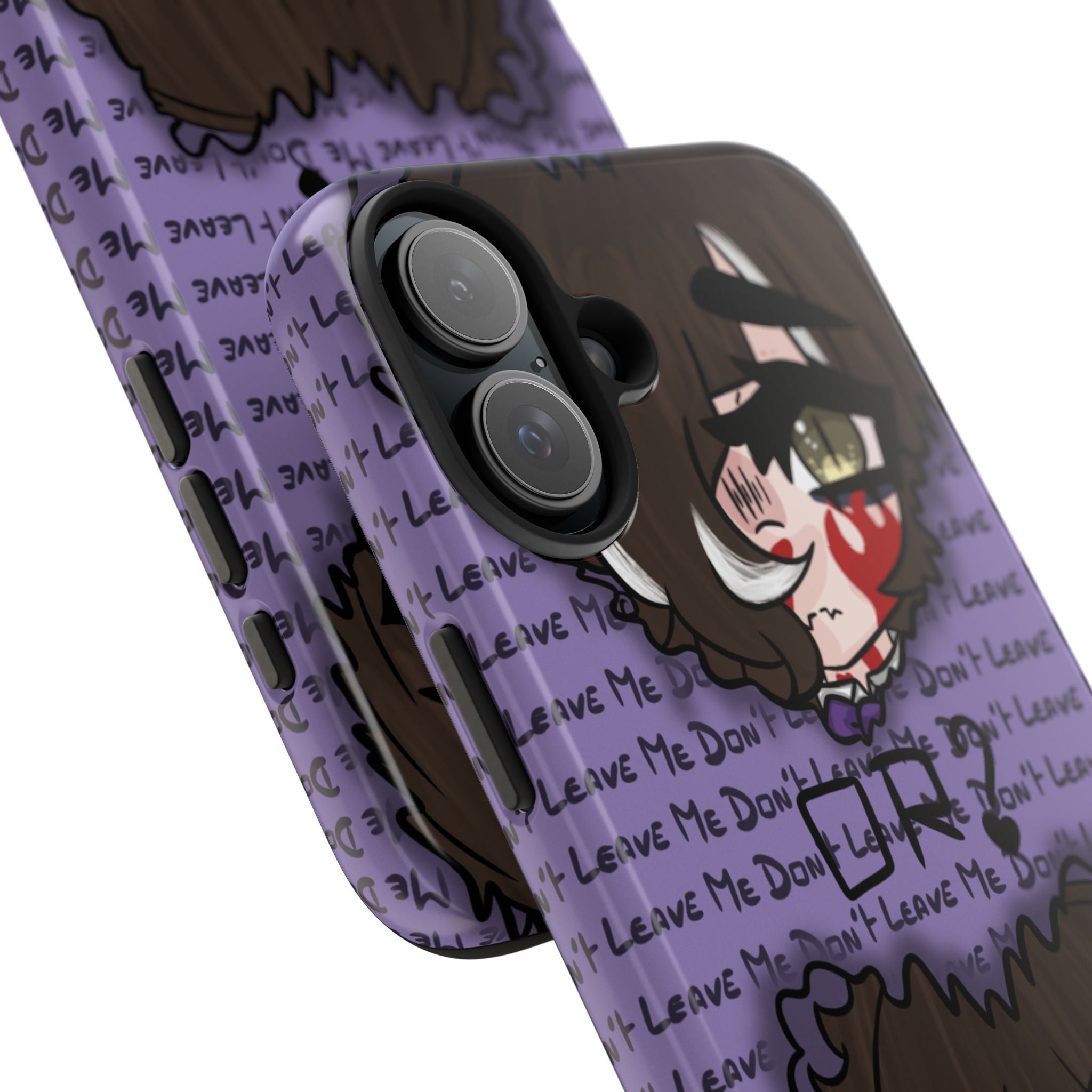 Renée Lysobore "Me or Them" Phone Case