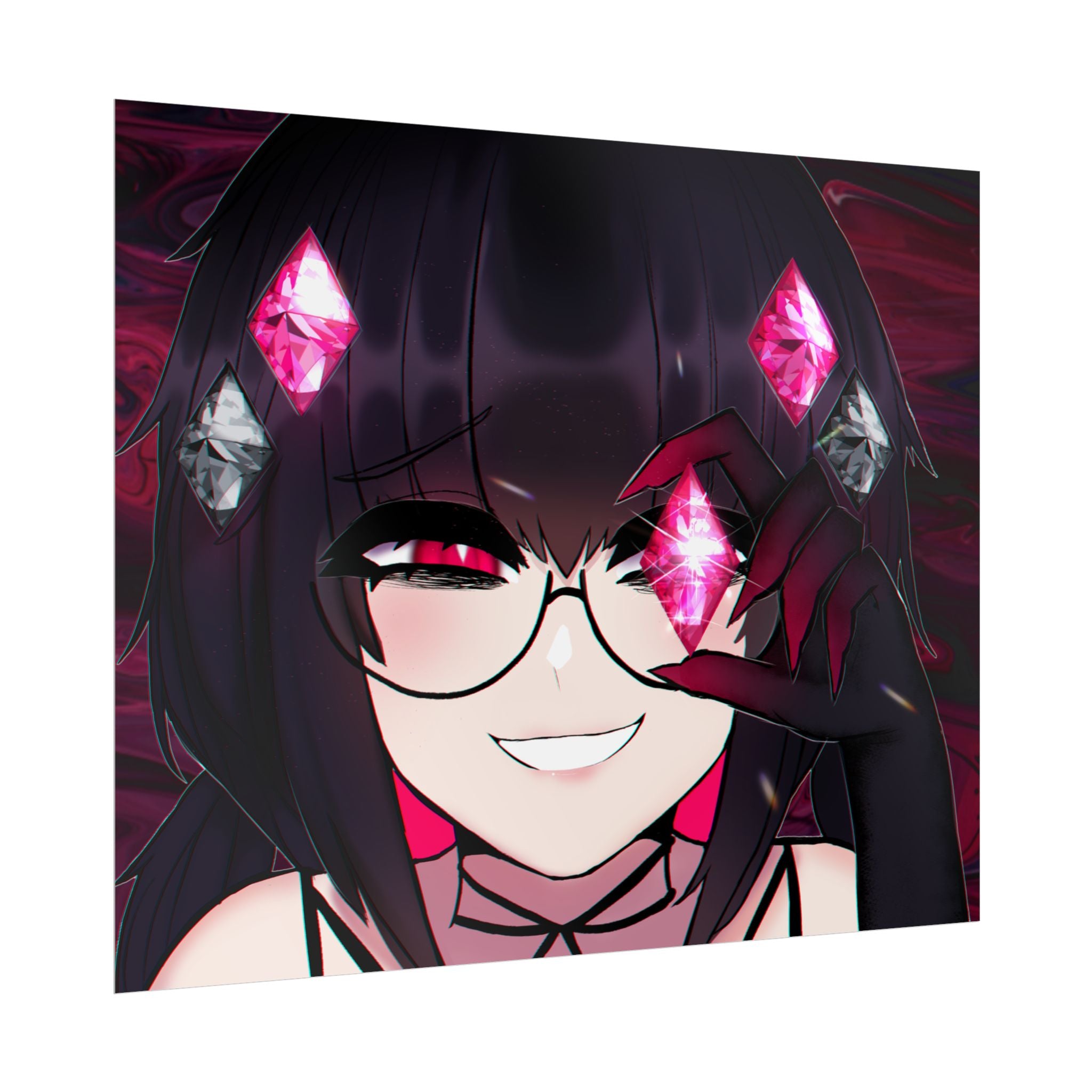 Miri Arachnia "Crystal Eye" Poster