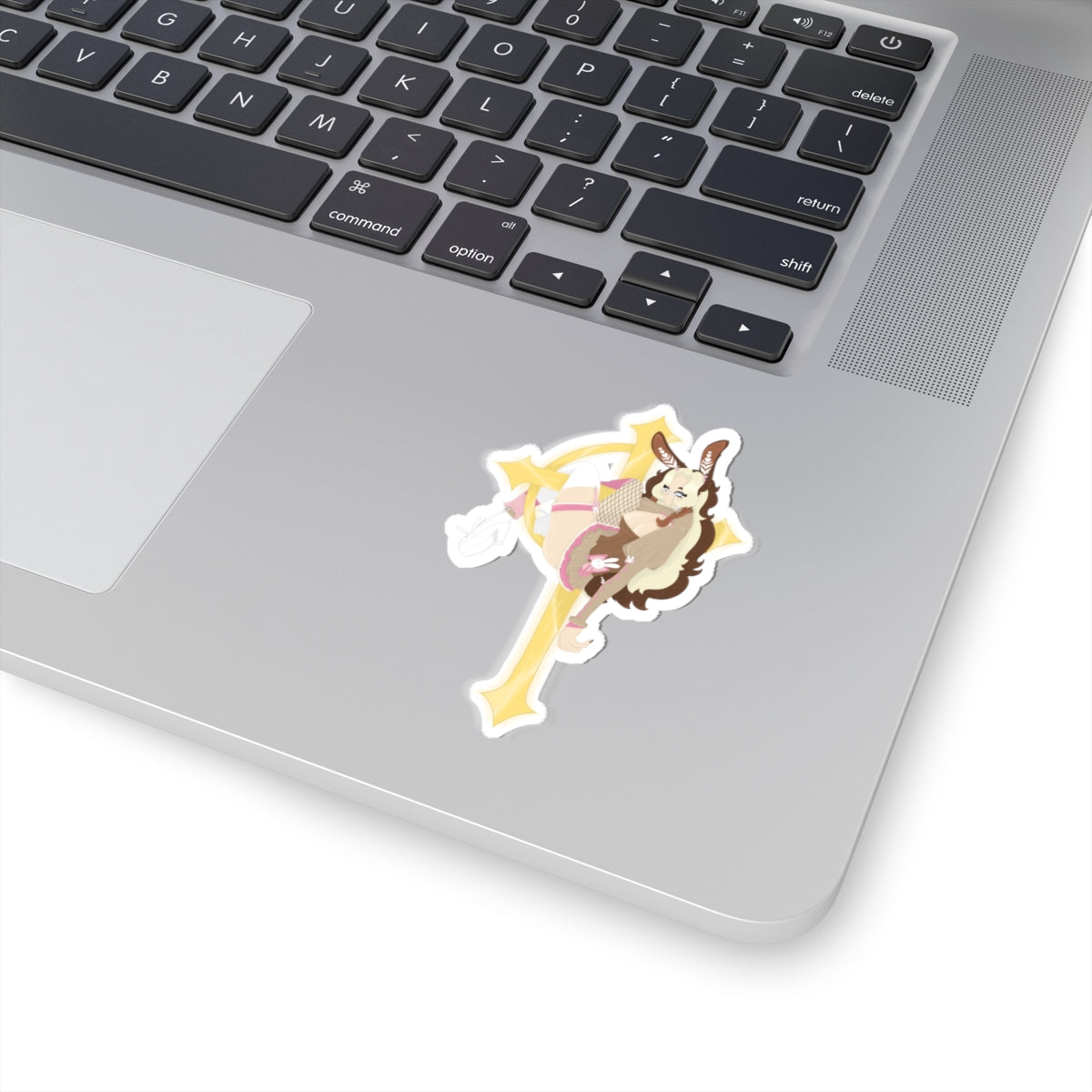 Lady Latte Sticker