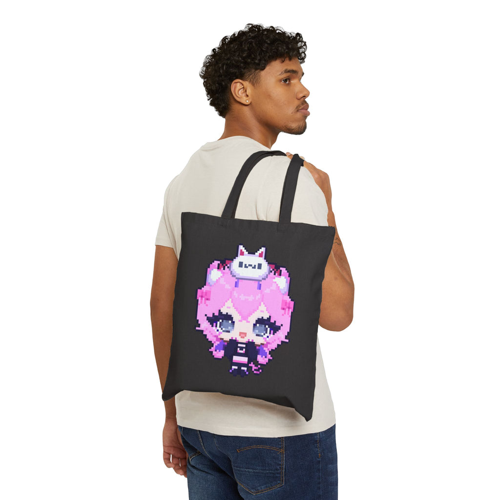 KatDragonz Pixel Tote Bag