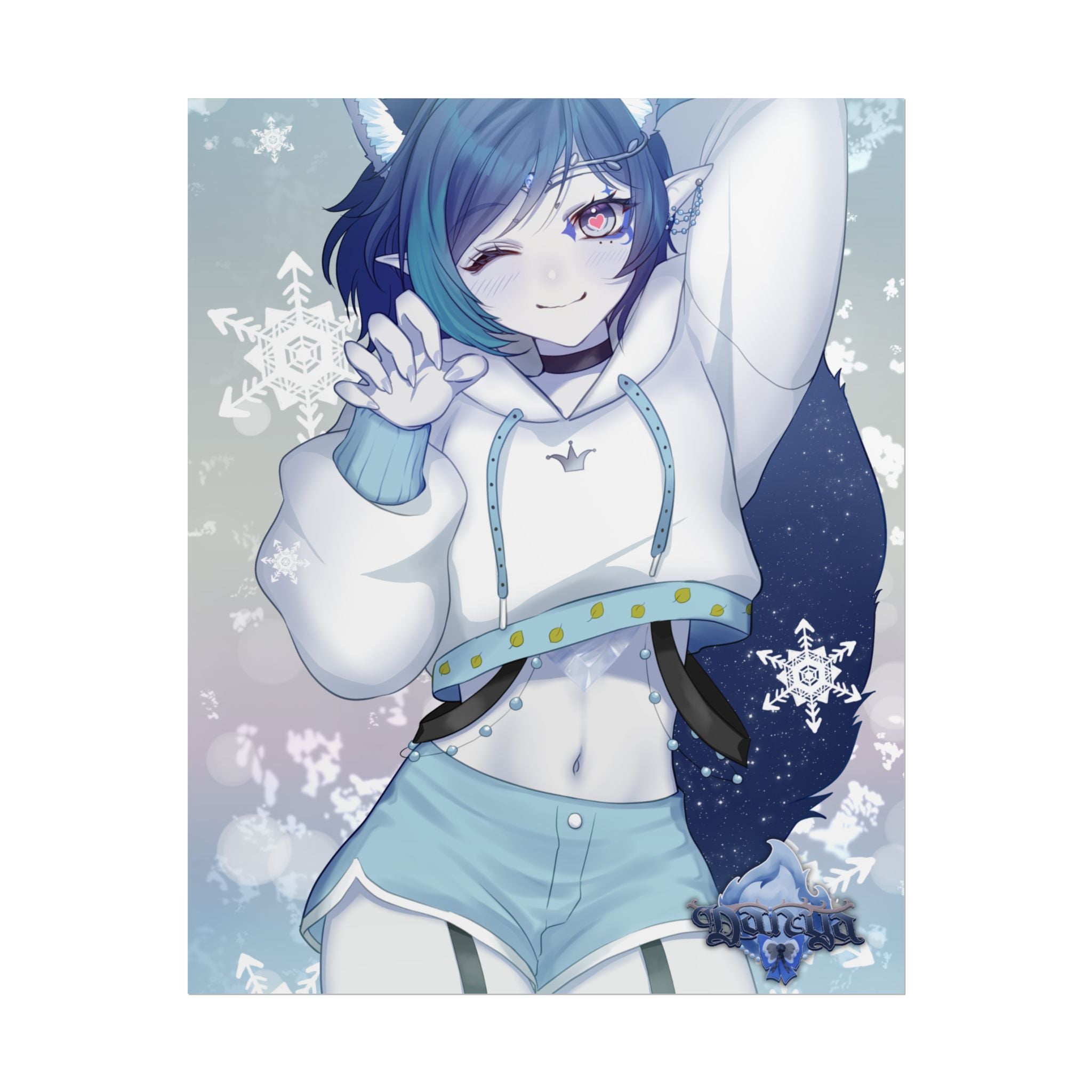 Danya "Frozen Sparkle" Poster
