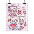 Npc_Brutus "Cute and Chibi" Poster