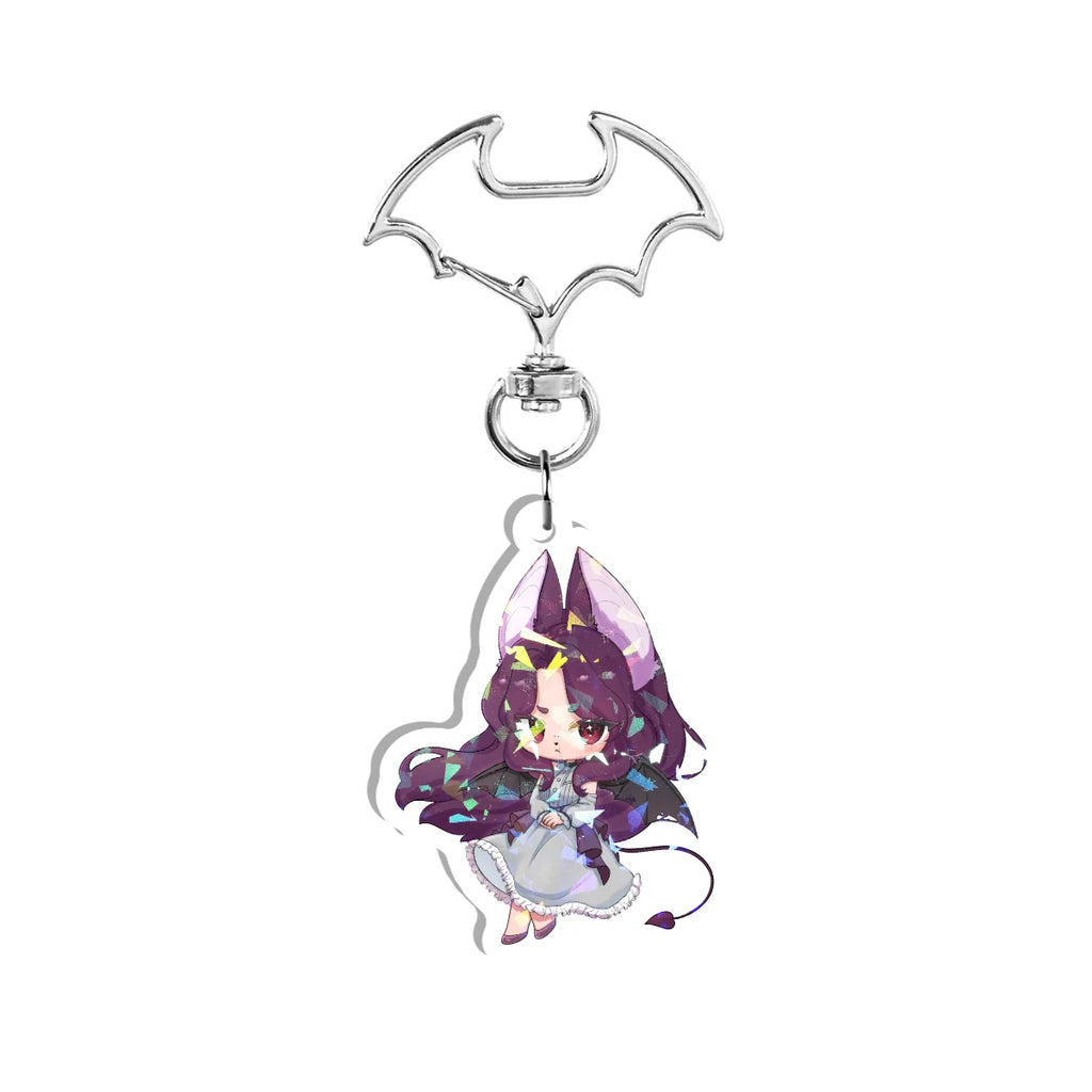 DeathDaisies "Chibi" Holographic Keychain