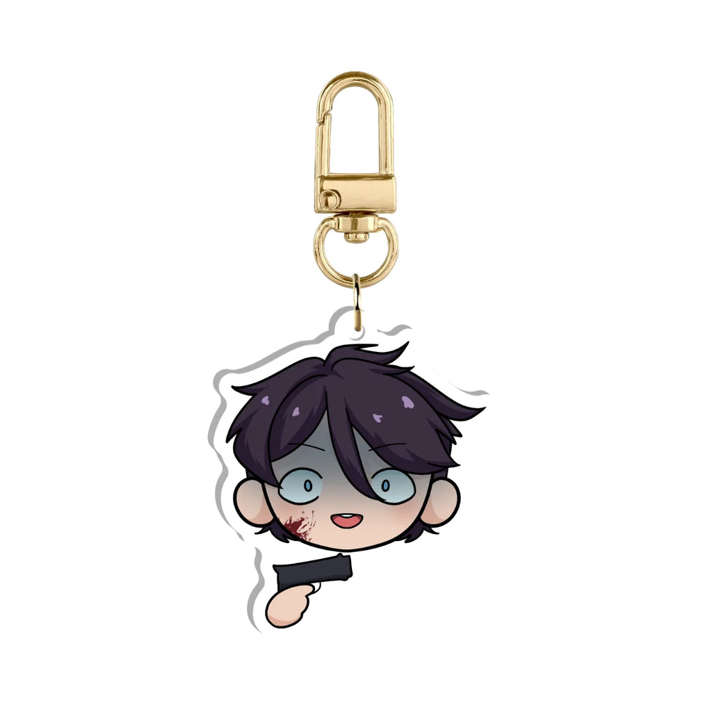 Trisir "Don't Test Me" Keychain