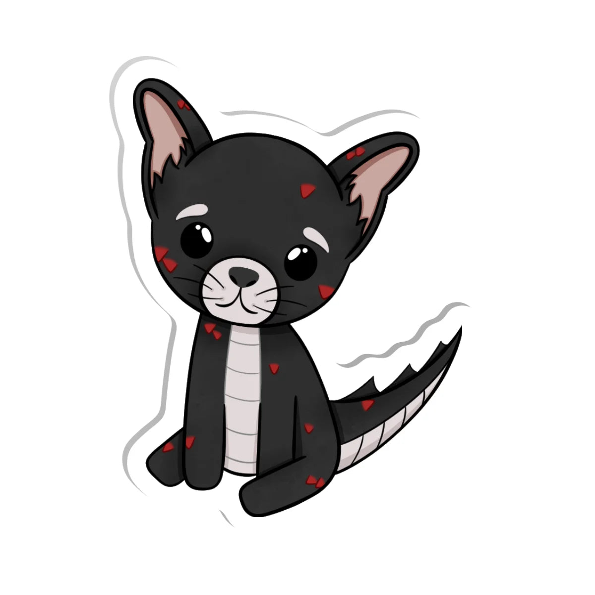 FaetalVT "Dog Dragon" Acrylic Pin
