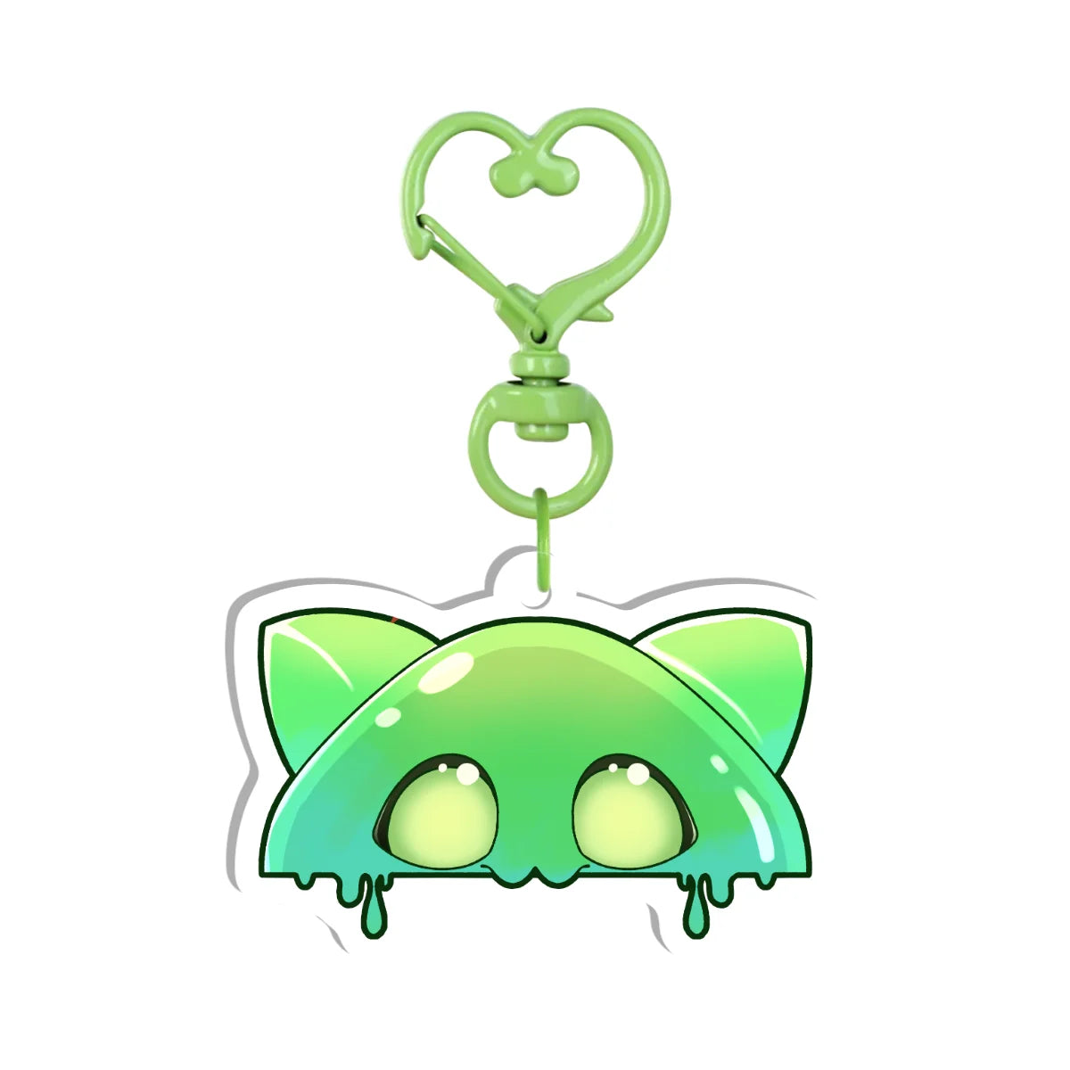 ThatSlimeOnline "Vee Cat" Keychain