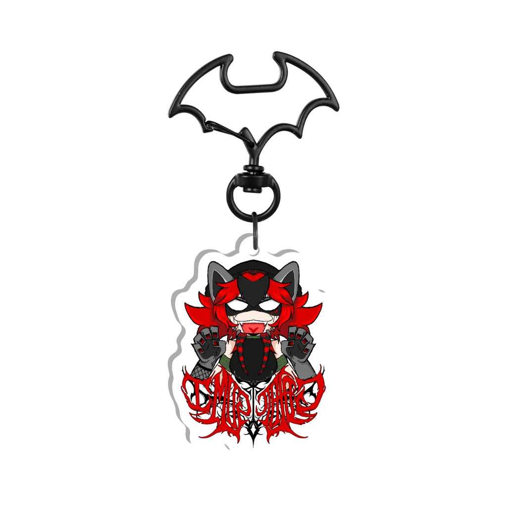Gothic Gumi "Rawr" Keychain