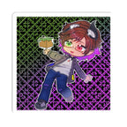 Master of Mischief "Cubism" Acrylic Pin