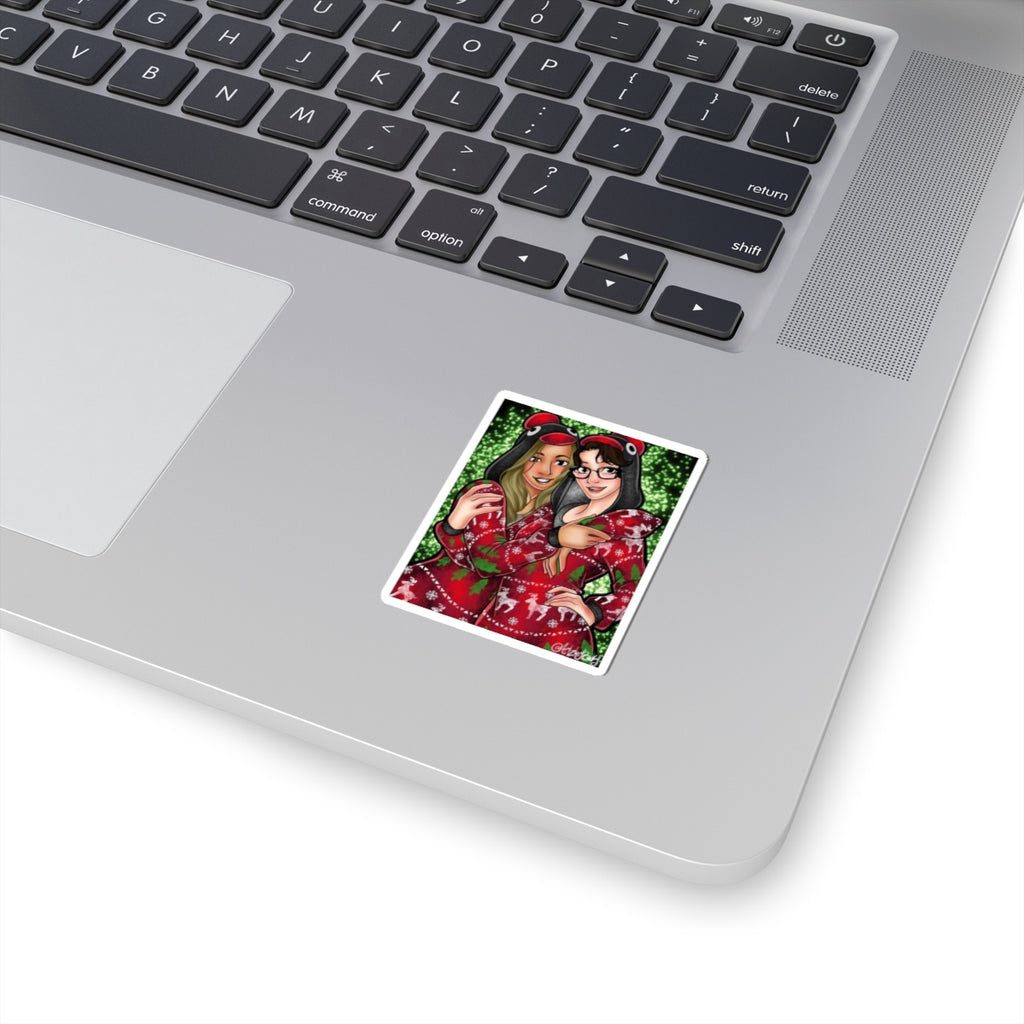 AmandaLeighCosplay "Christmas PJ Party" Sticker