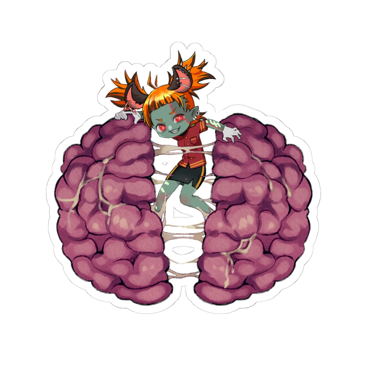 NonbiteyZombie "Mindbreak" Sticker