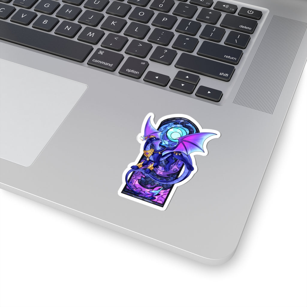 Grand Codex "Stained Glass Dragon" Sticker