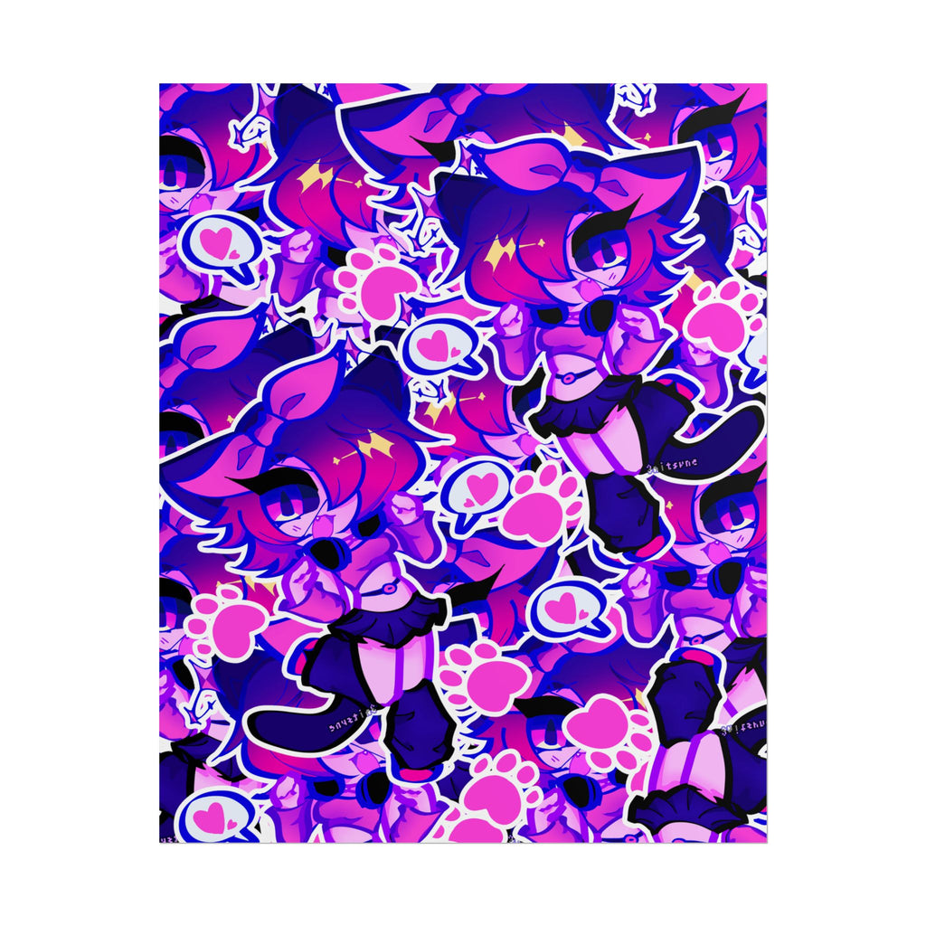 Vibrant Vixie Poster