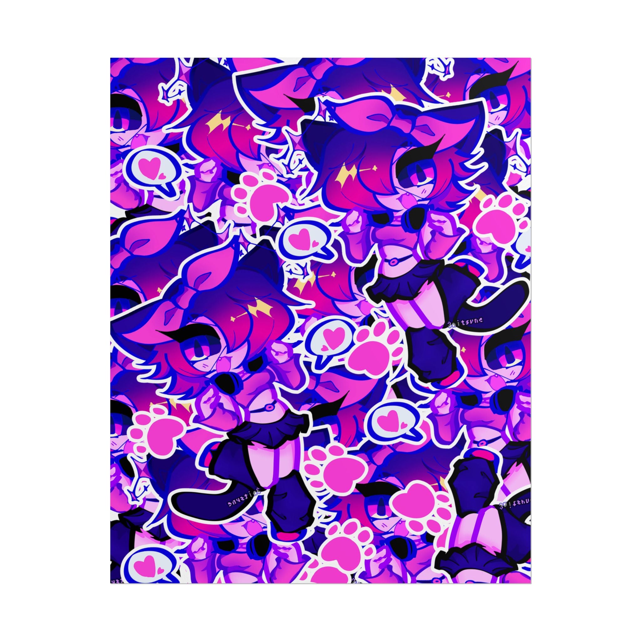 Vibrant Vixie Poster