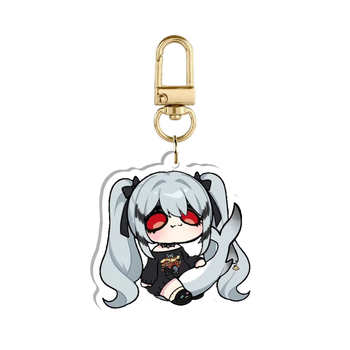 mimibitter "Tail Sit" Keychain