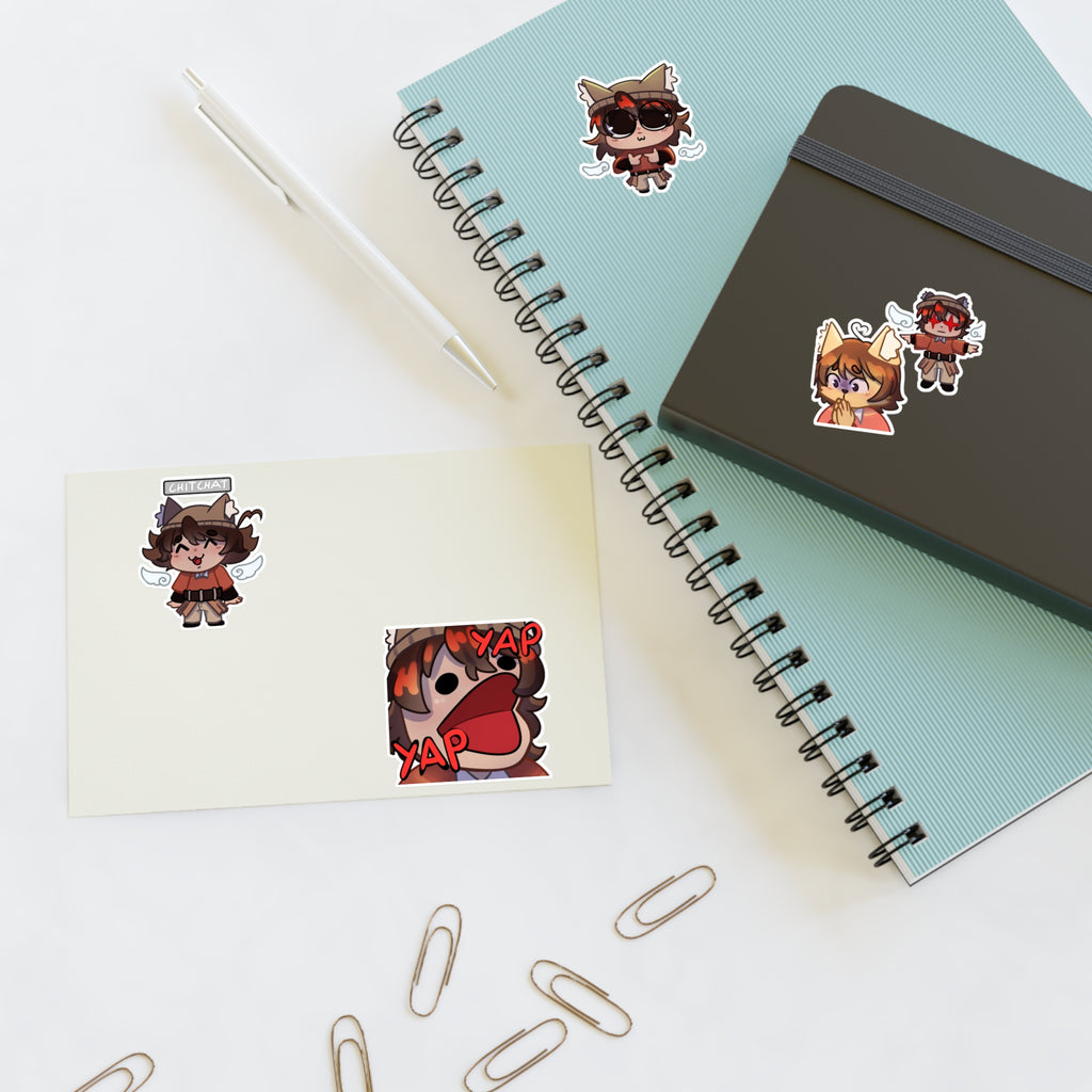 WoofWolf Meme Sticker Sheet