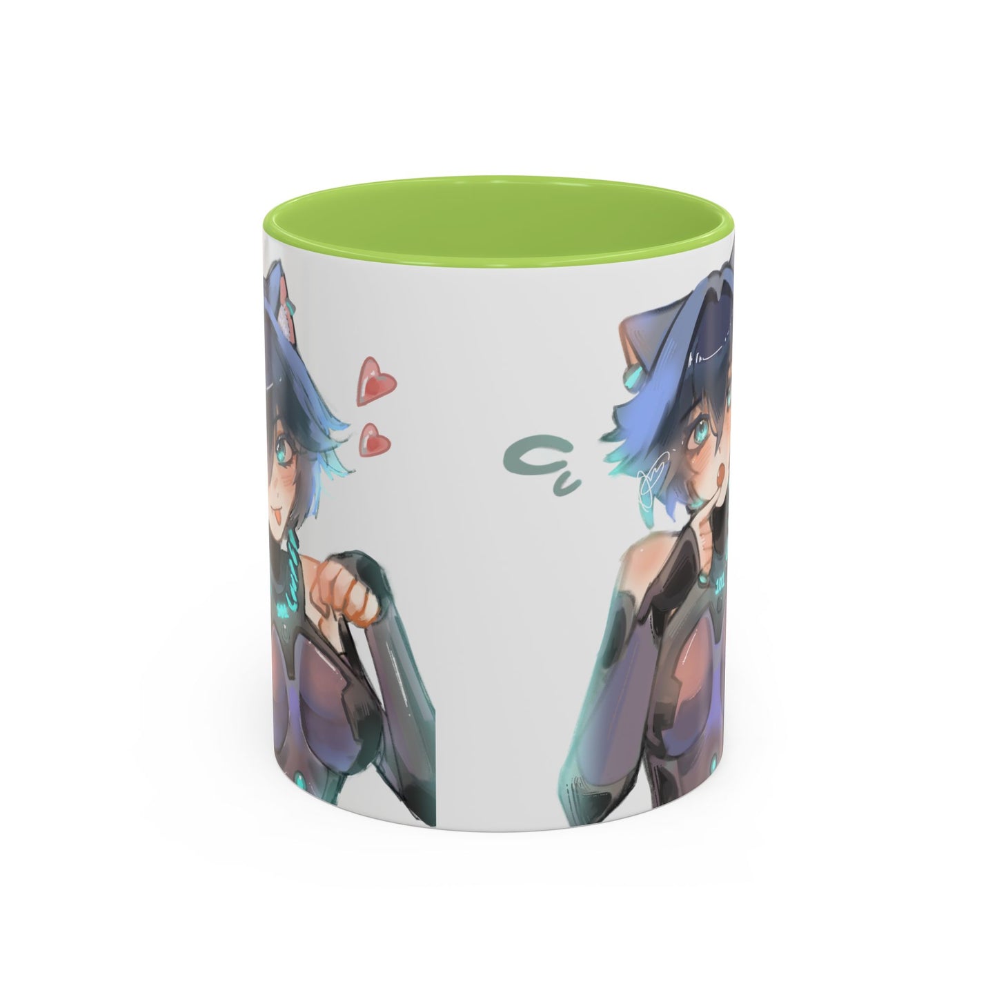 Eilucat Painted Mug
