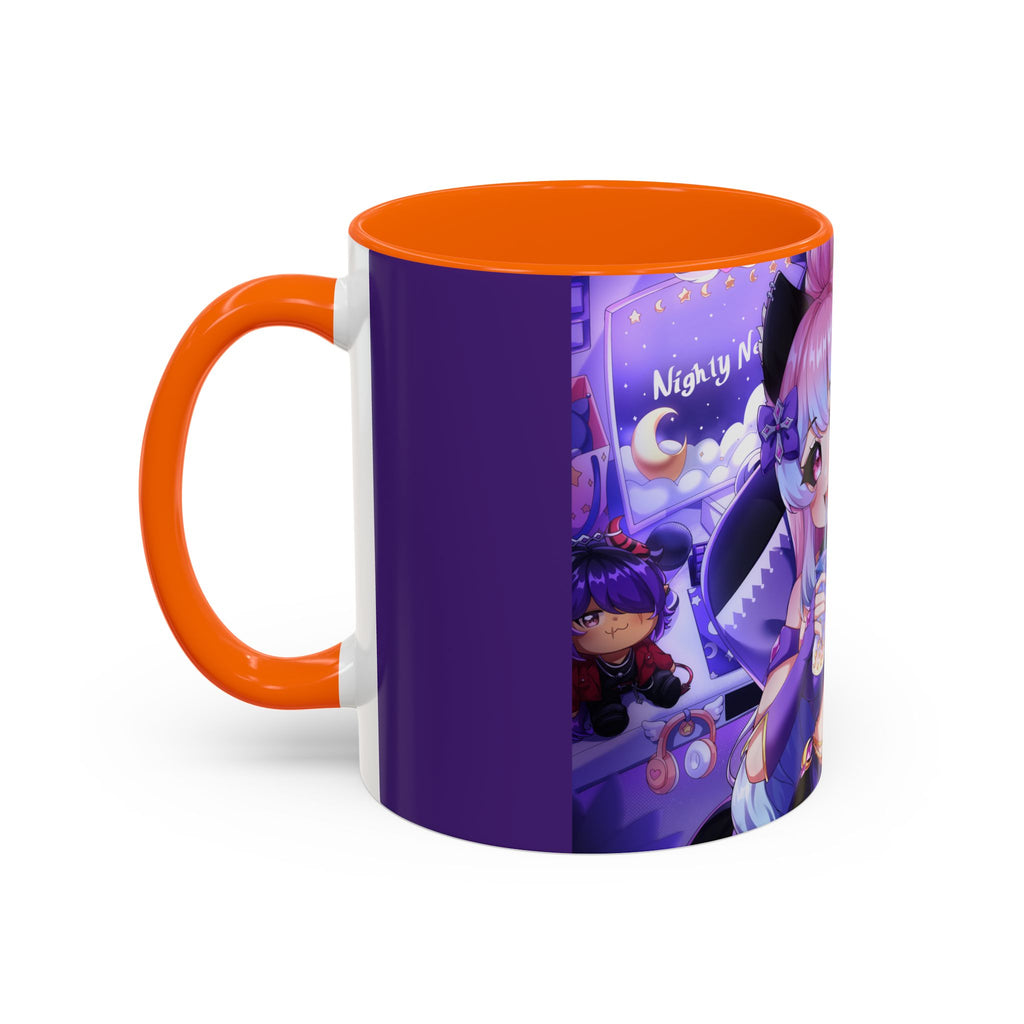 "Time To Stream!" Nighty Neko Mug
