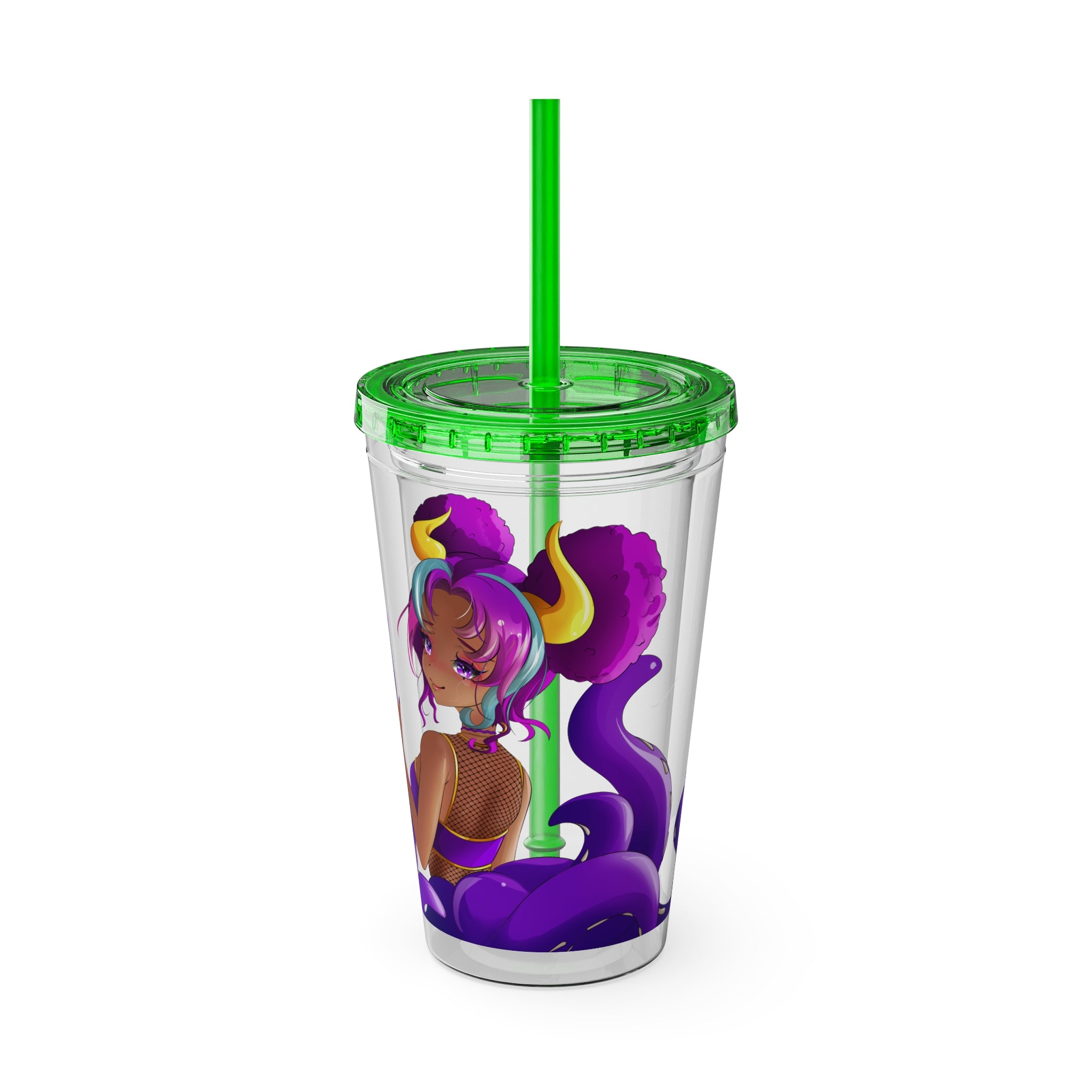 ThirsTeeWitch "Tentacle" Acrylic Tumbler