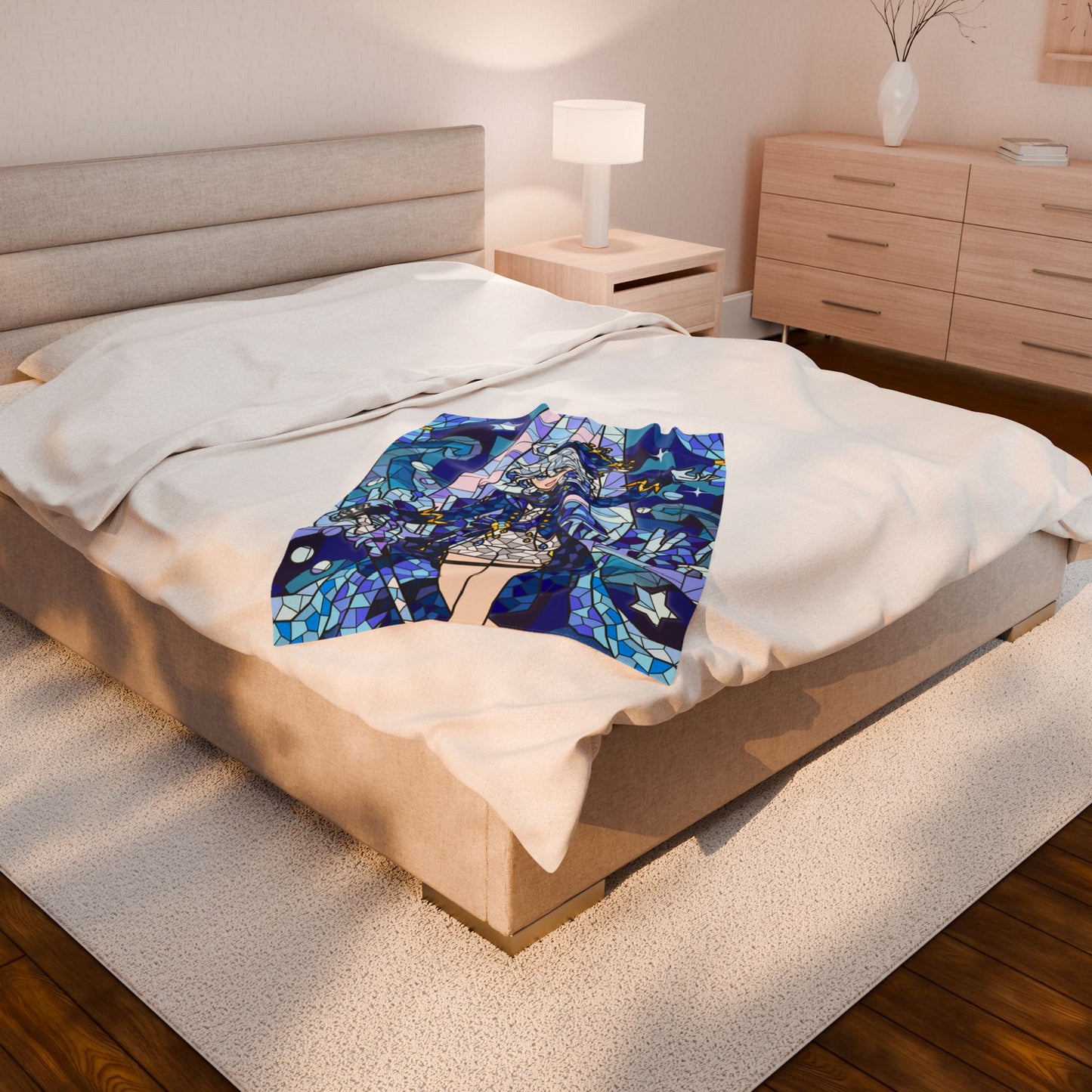 Furina Plush Throw Blanket