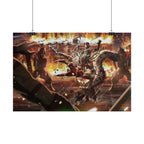yukurivt "Fighting Village" Poster - KatDragonz