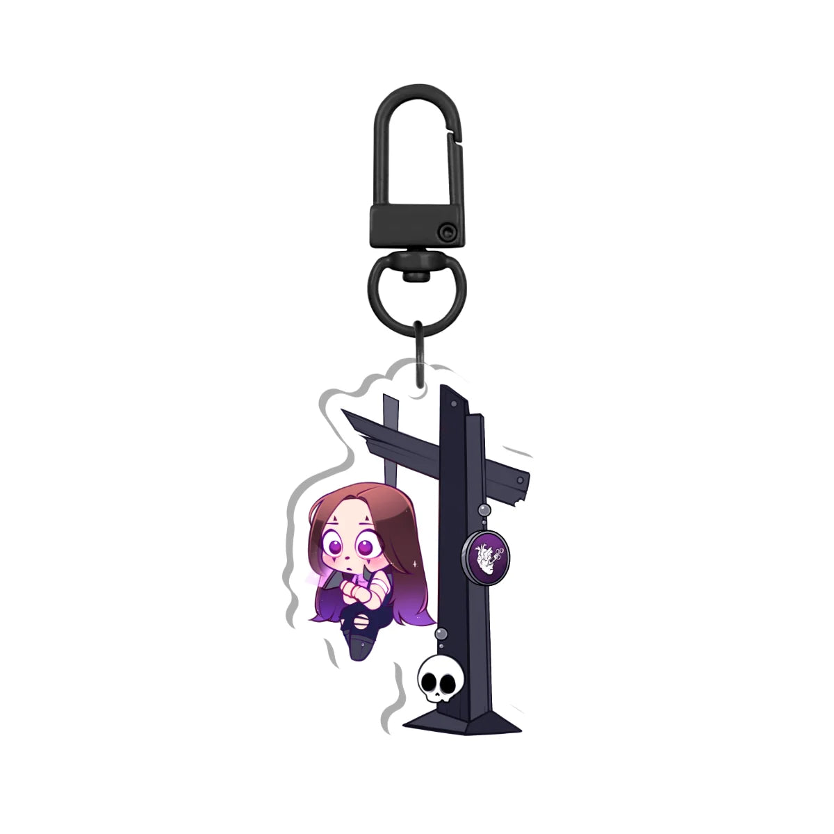 Lilyofthegraves "Hangin'" Keychain