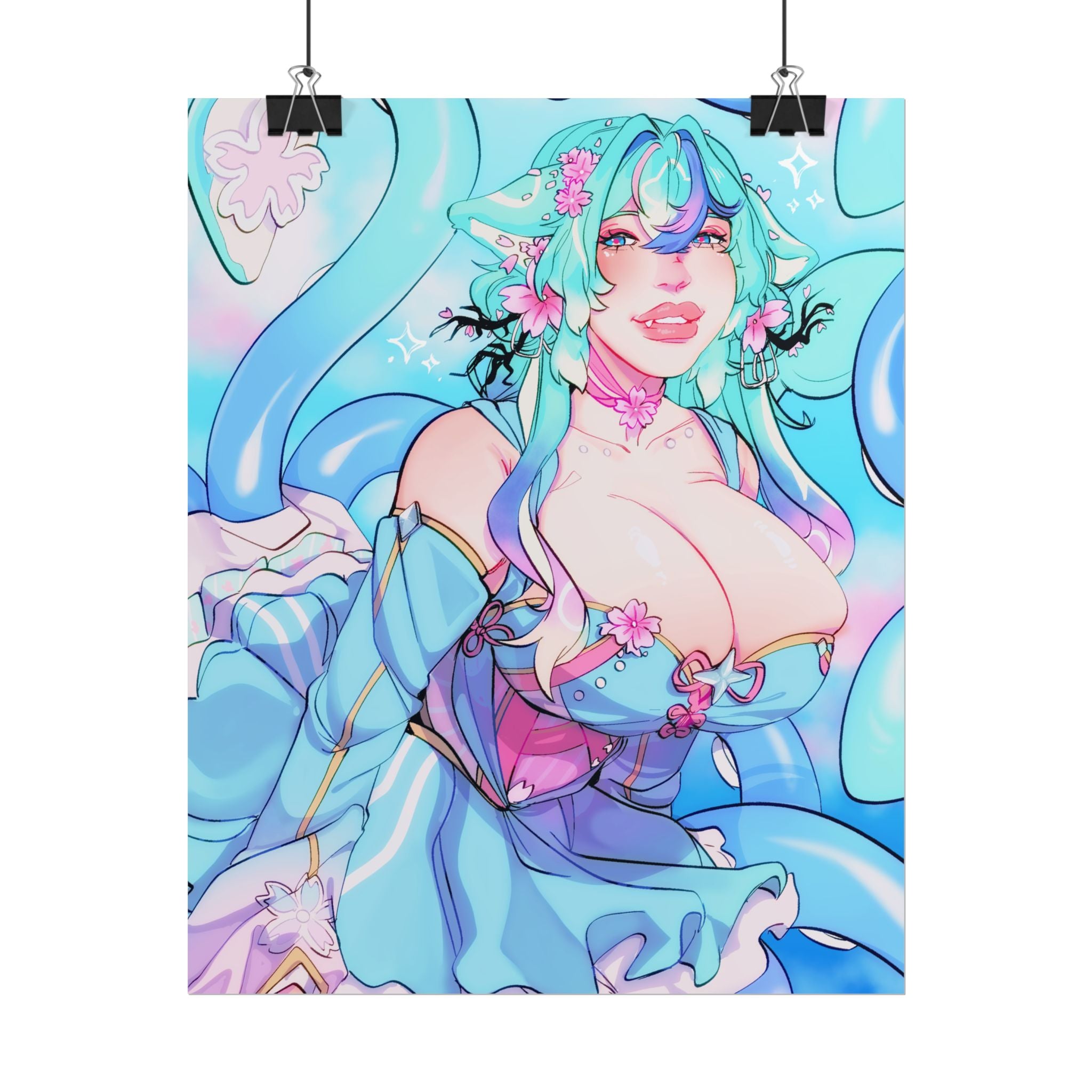 Eggie Weggie "Blossom Tide" Poster